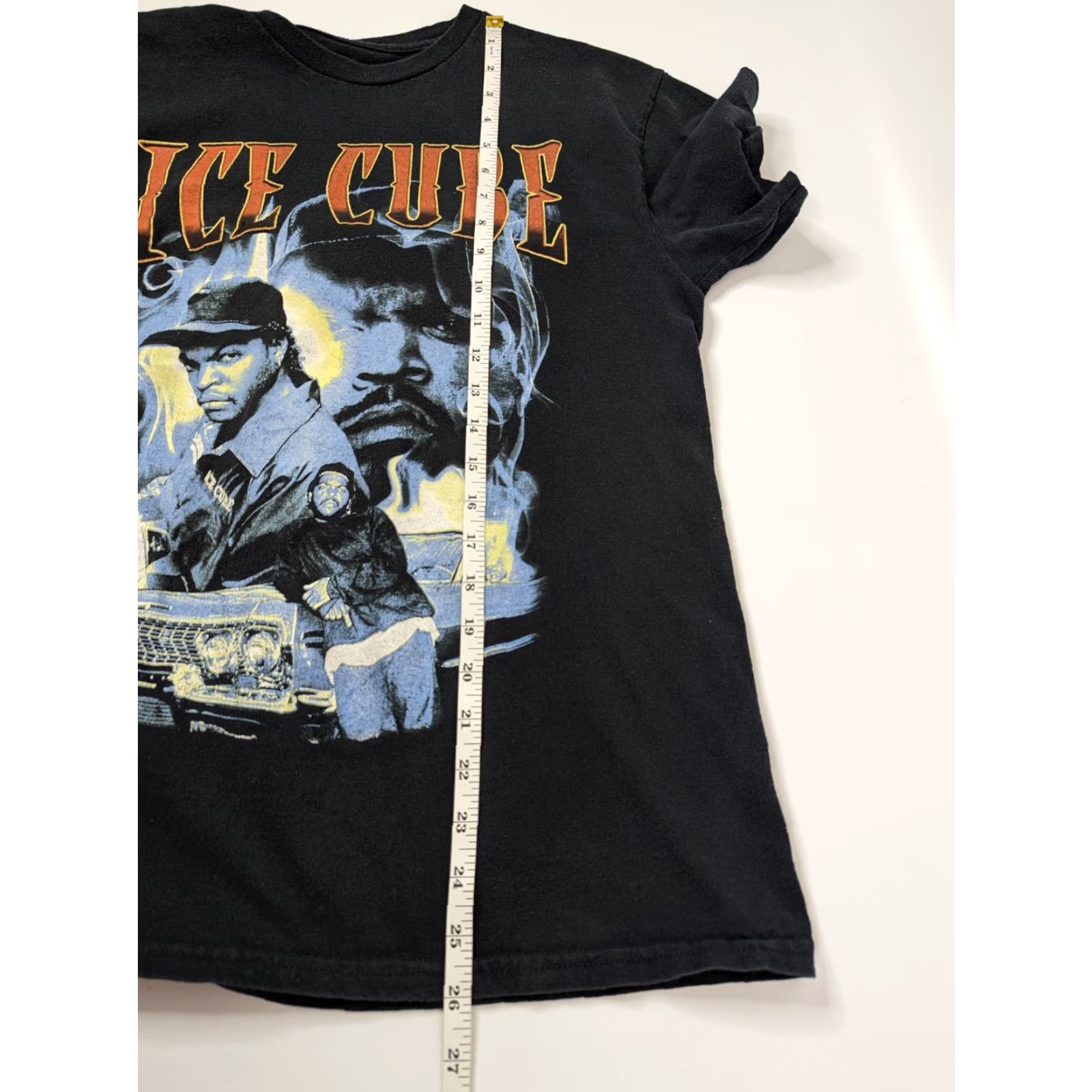 Vintage Ice Cube T-Shirt Men’s Short Sleeve Black Graphic Hip Hop 90s Mens Size M Size US M / EU 48-50 / 2 - 4 Thumbnail
