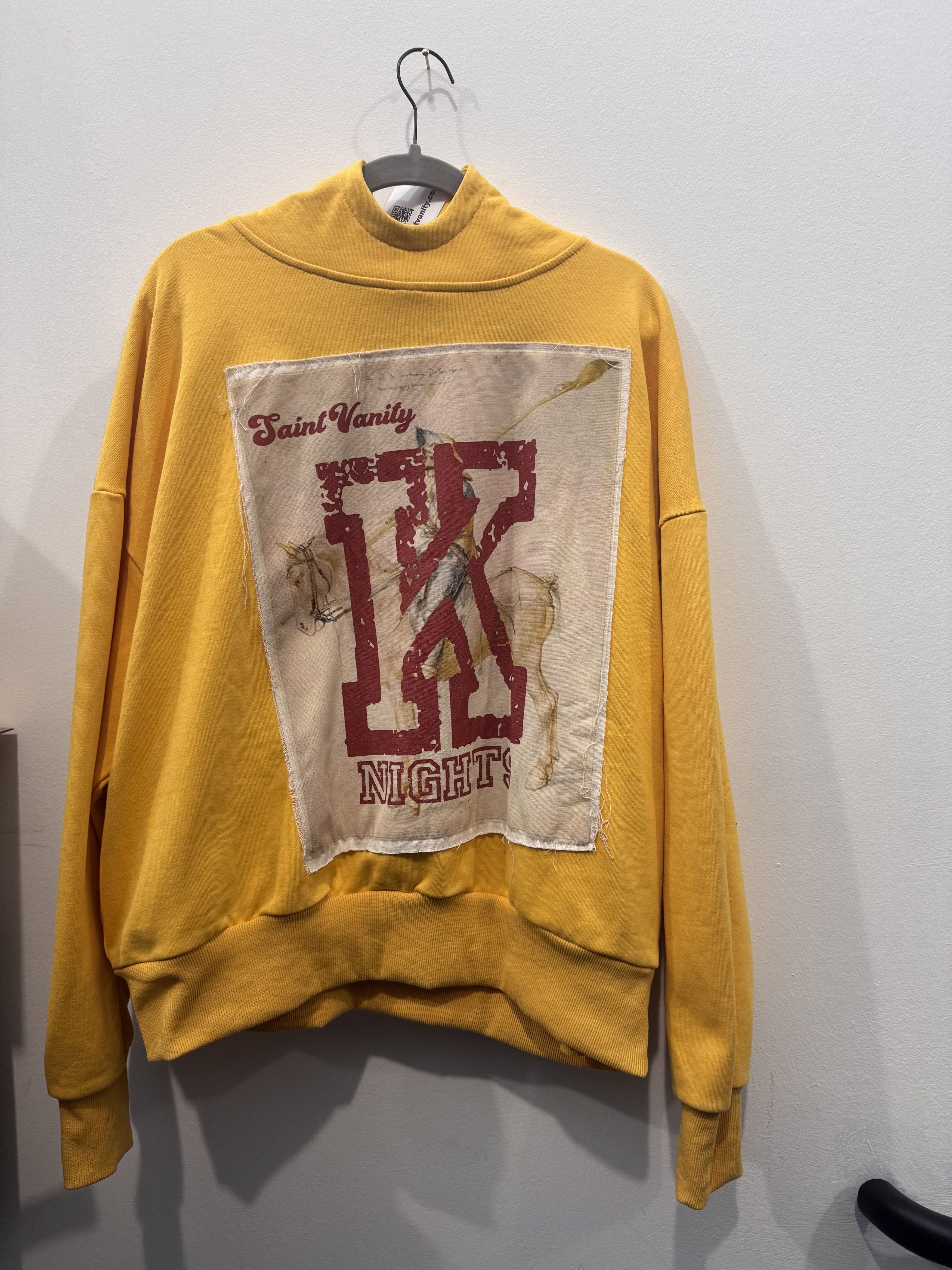 Saint Vanity Saint Vanity Yellow Knights Hoodie Size US XXL / EU 58 / 5 - 1 Thumbnail