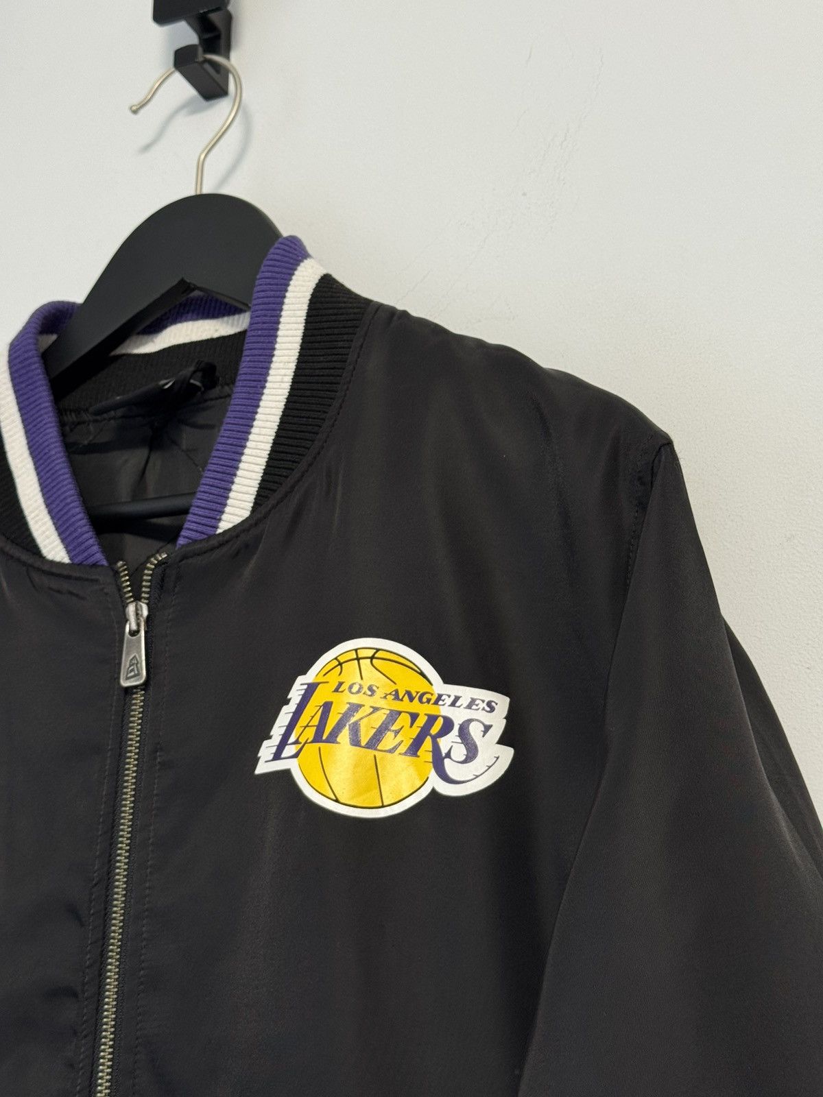 NBA NBA Los Angeles Lakers Bomber Jacket Black Purple Varsity Size US L / EU 52-54 / 3 - 8 Thumbnail