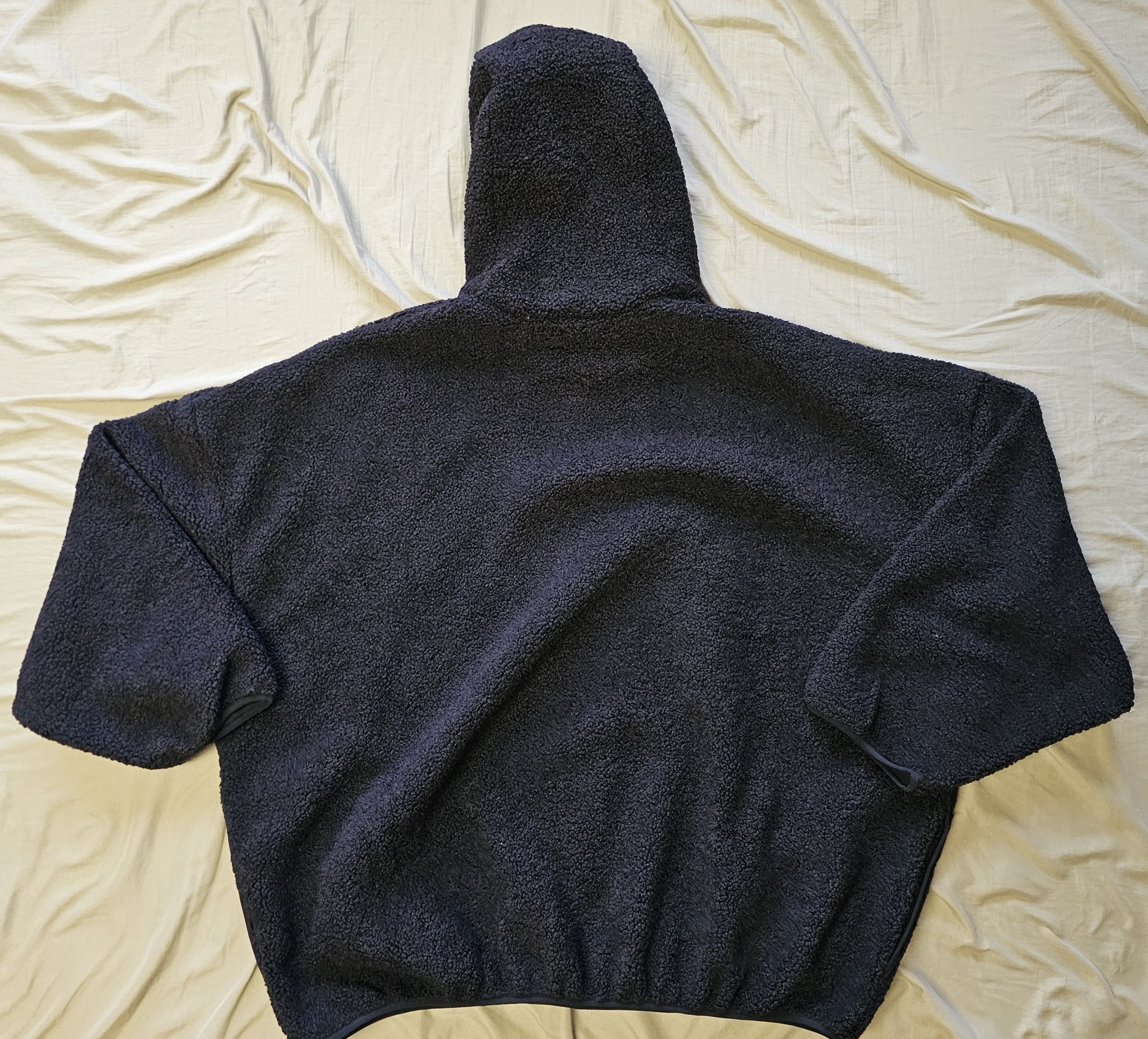 Adidas × Fear of God FEAR OF GOD ATHLETICS POLAR FLEECE HIKE HOODIE BLACK Size US XL / EU 56 / 4 - 2 Thumbnail