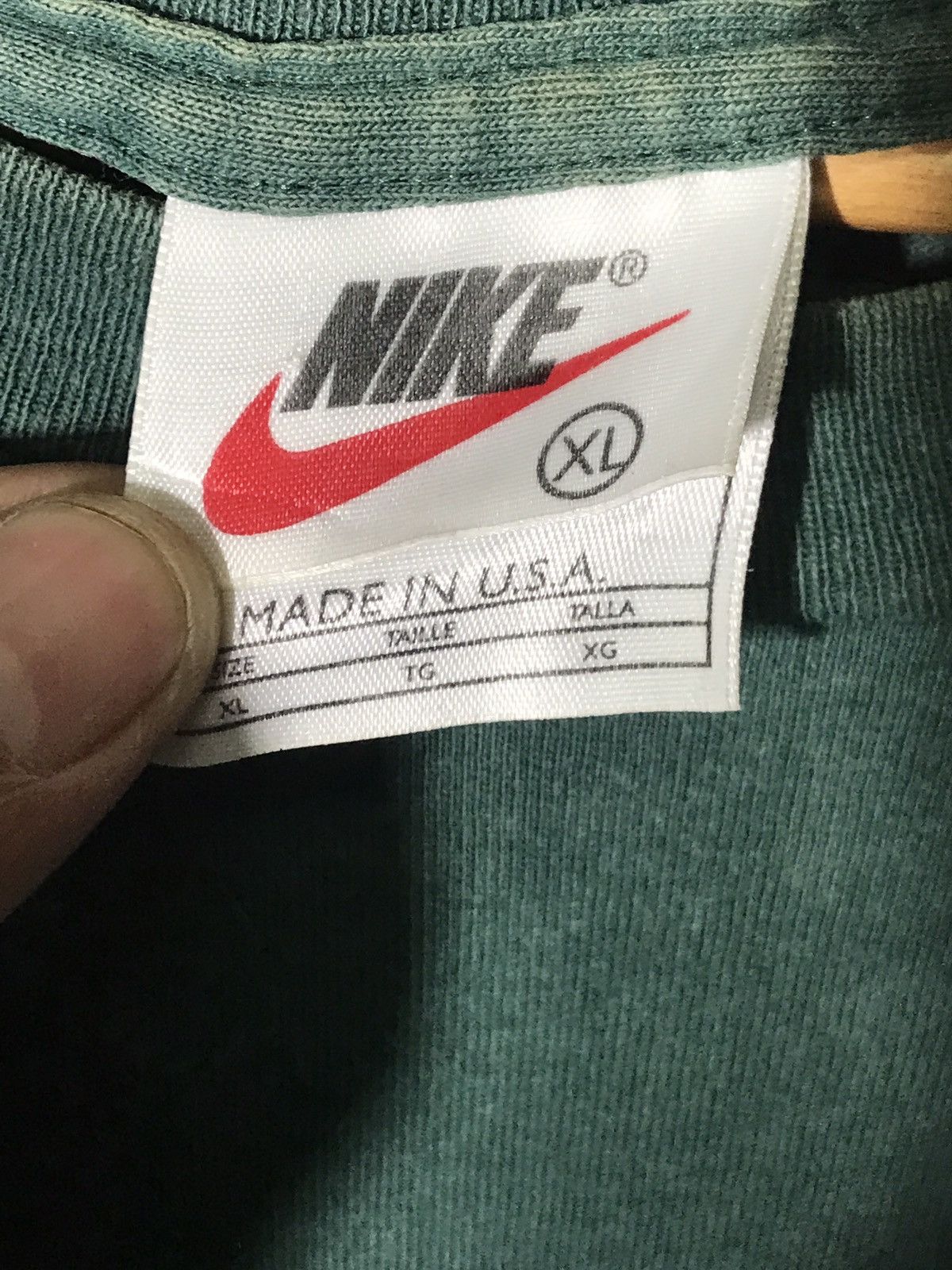 Nike × Vintage Vintage Nike centre logo Size US XXL / EU 58 / 5 - 4 Thumbnail