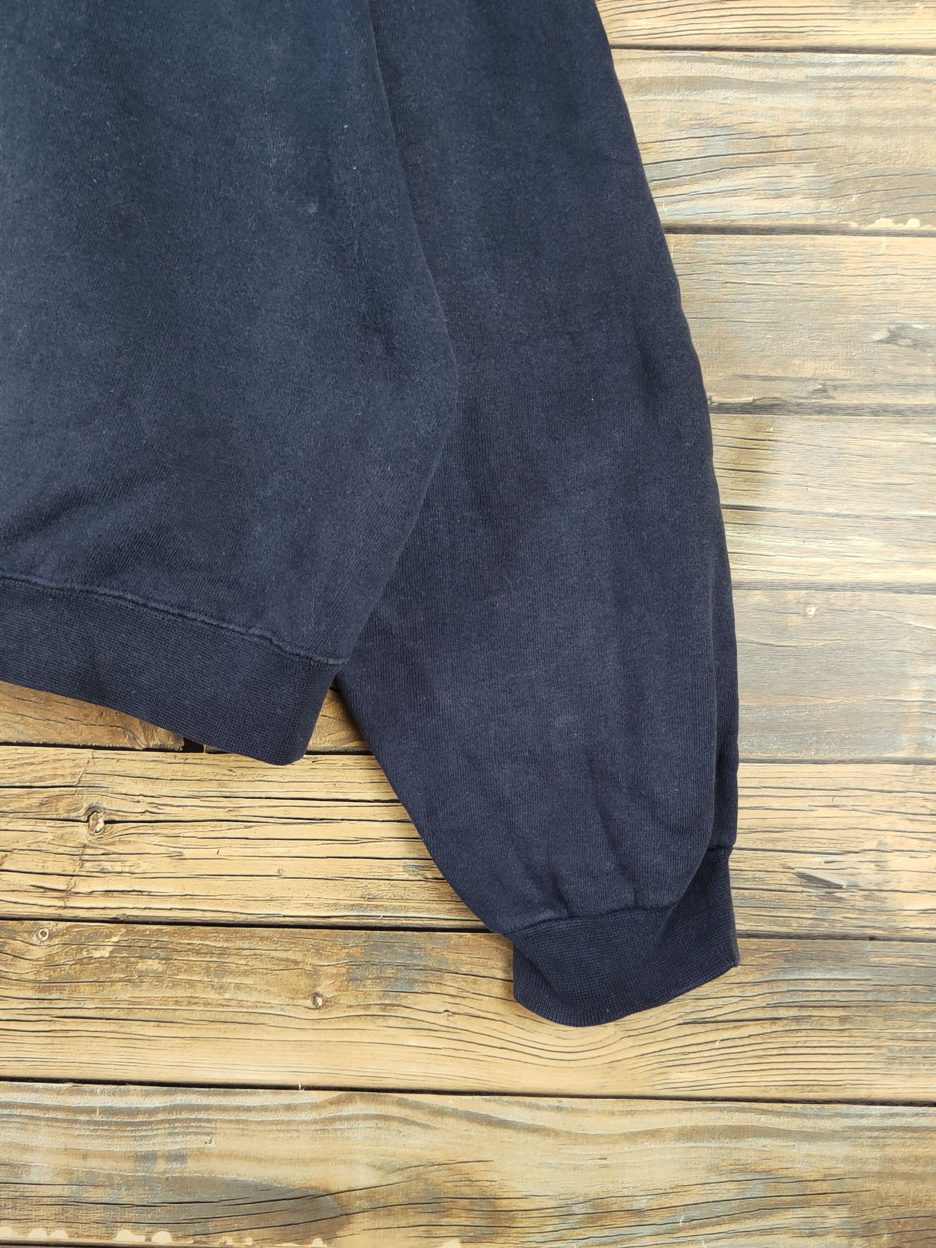 DKNY DL DKNY Navy vintage Sweatshirts #431 Size US XL / EU 56 / 4 - 6 Thumbnail