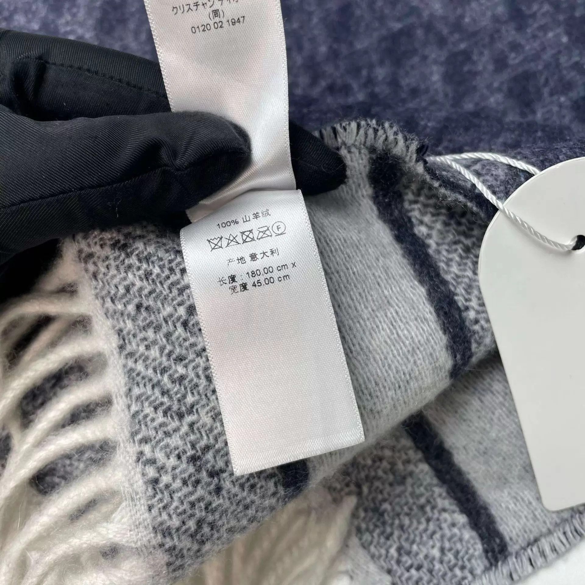 Dior Dior 98 New Double-Sided Oblique Scarf Size ONE SIZE - 5 Thumbnail