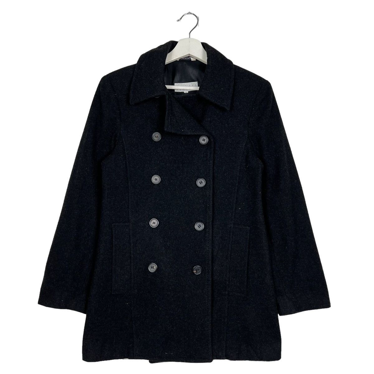 Barneys New York 🔥 BARNEYS NEW YORK PEACOAT MADE IN ITALY Size US S / EU 44-46 / 1 - 2 Thumbnail
