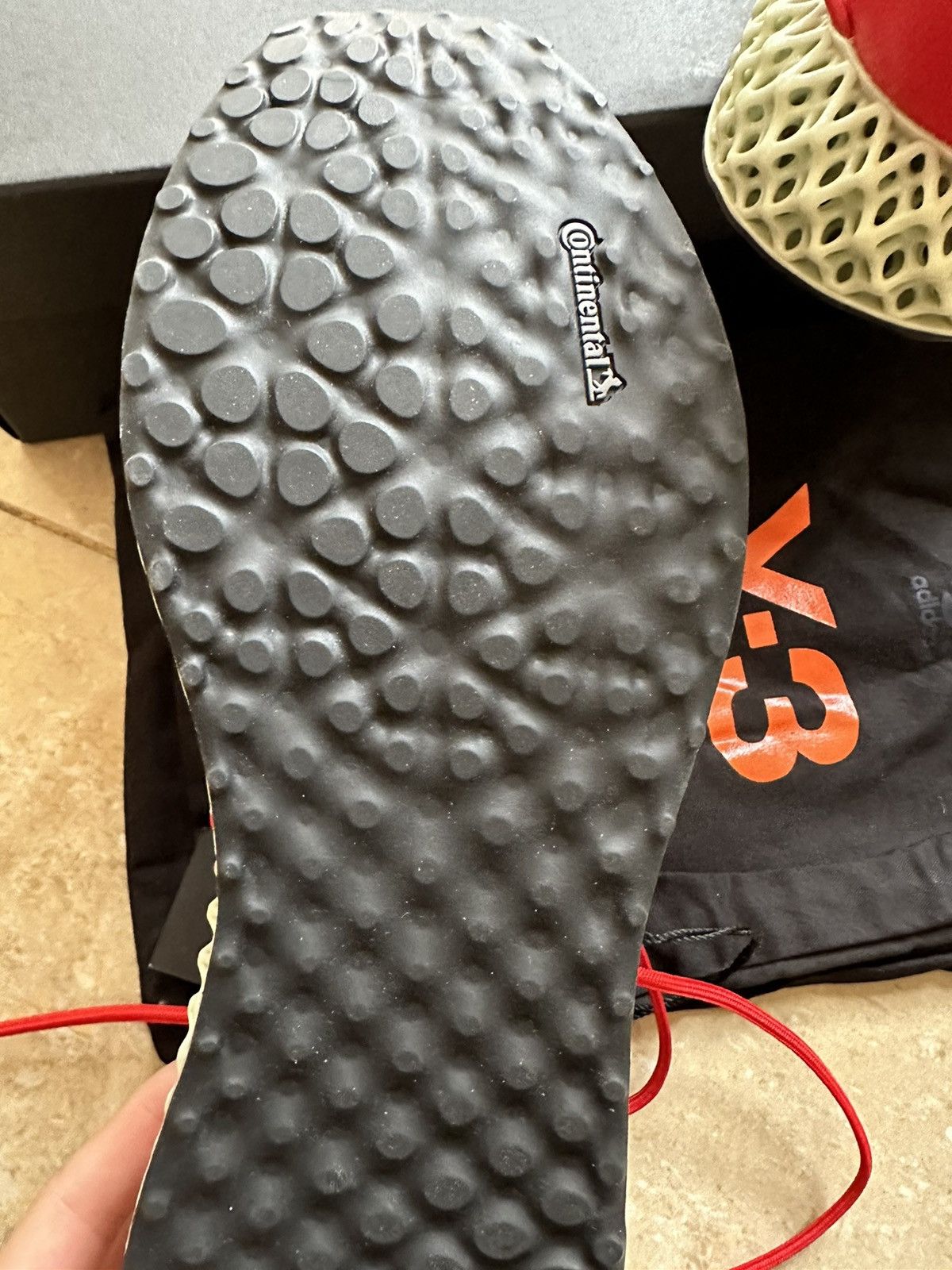 Adidas × Yohji Yamamoto Runner 4D Red Size US 9.5 / EU 42-43 - 5 Thumbnail