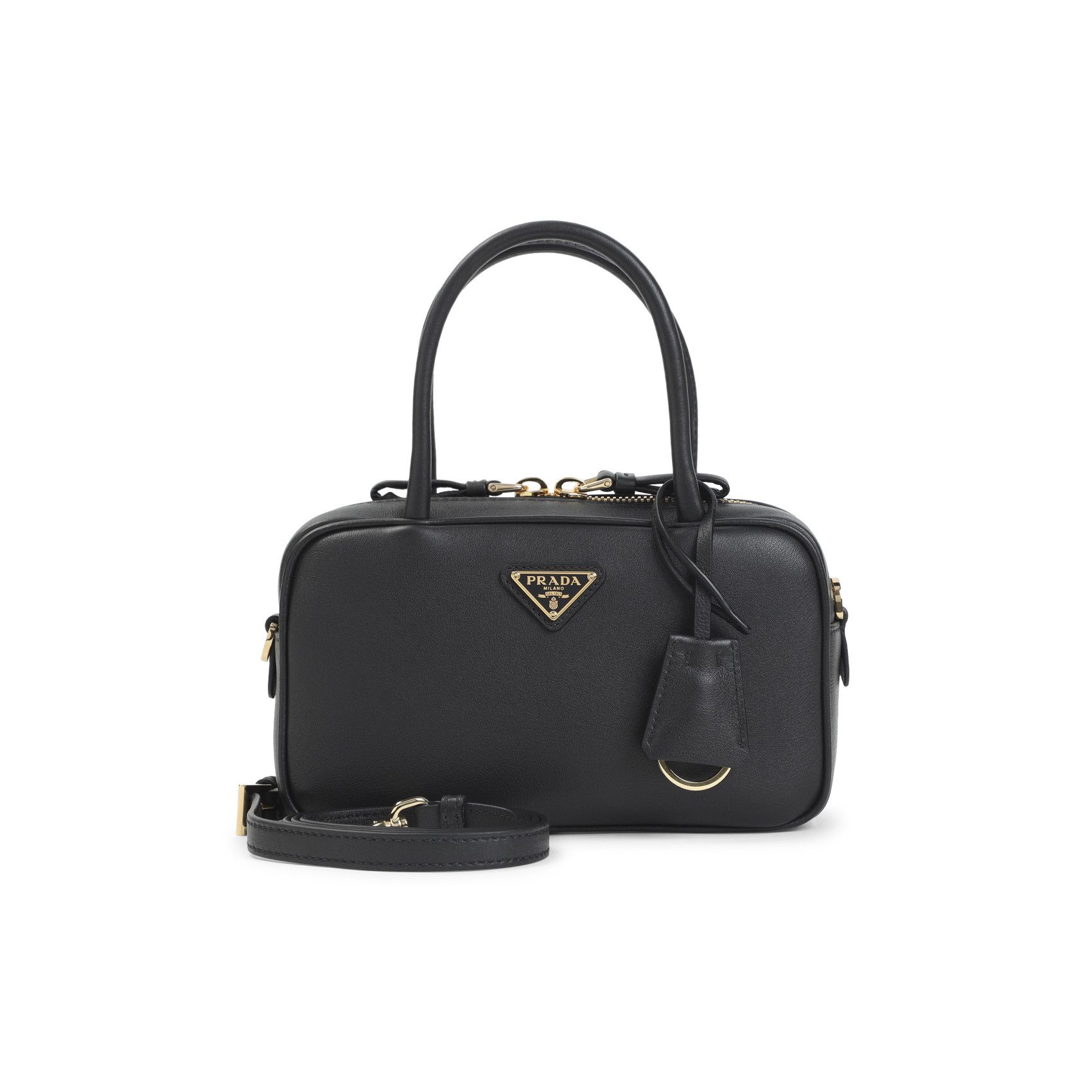 Prada Prada Calf Leather Handbag Size ONE SIZE - 1 Thumbnail