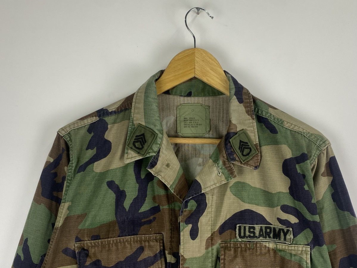 Vintage US Army M81 Woodland Camouflage BDU Jacket - Small Regular Size US M / EU 48-50 / 2 - 5 Thumbnail