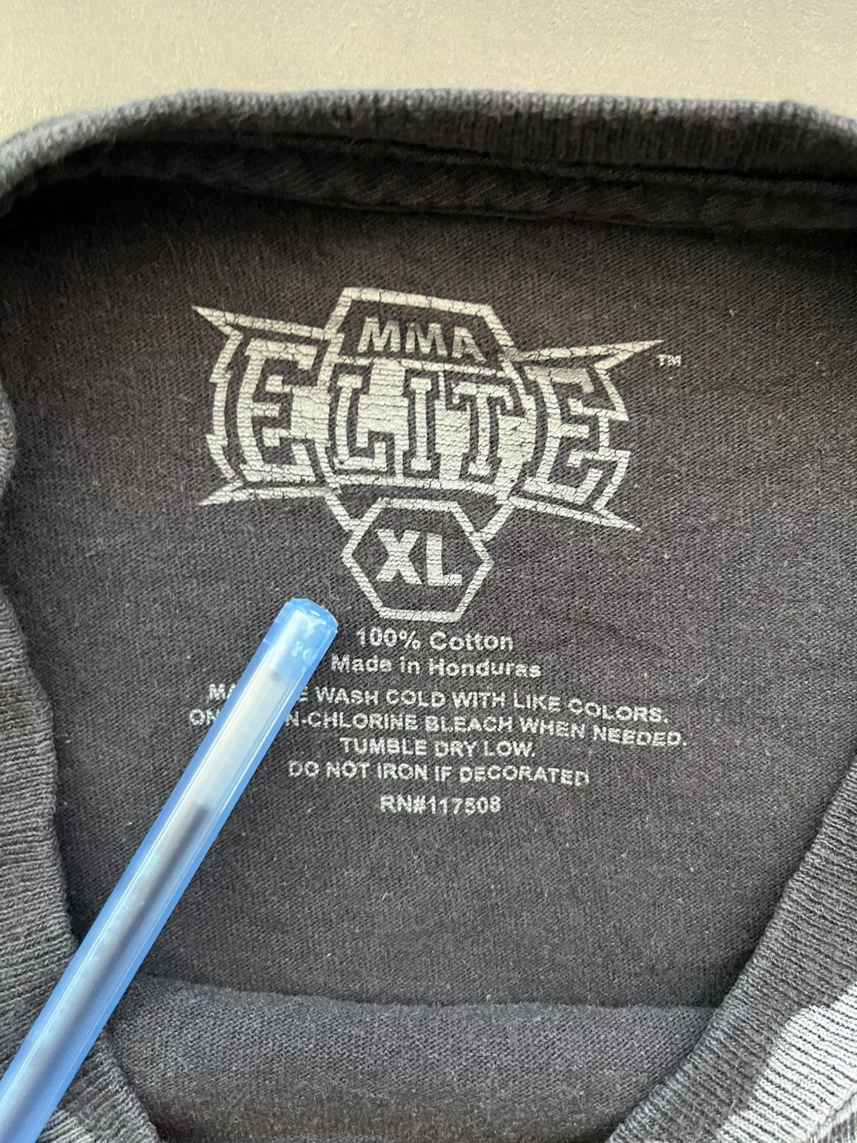 Vintage Y2K mma elite grunge shirt Size US XL / EU 56 / 4 - 4 Thumbnail