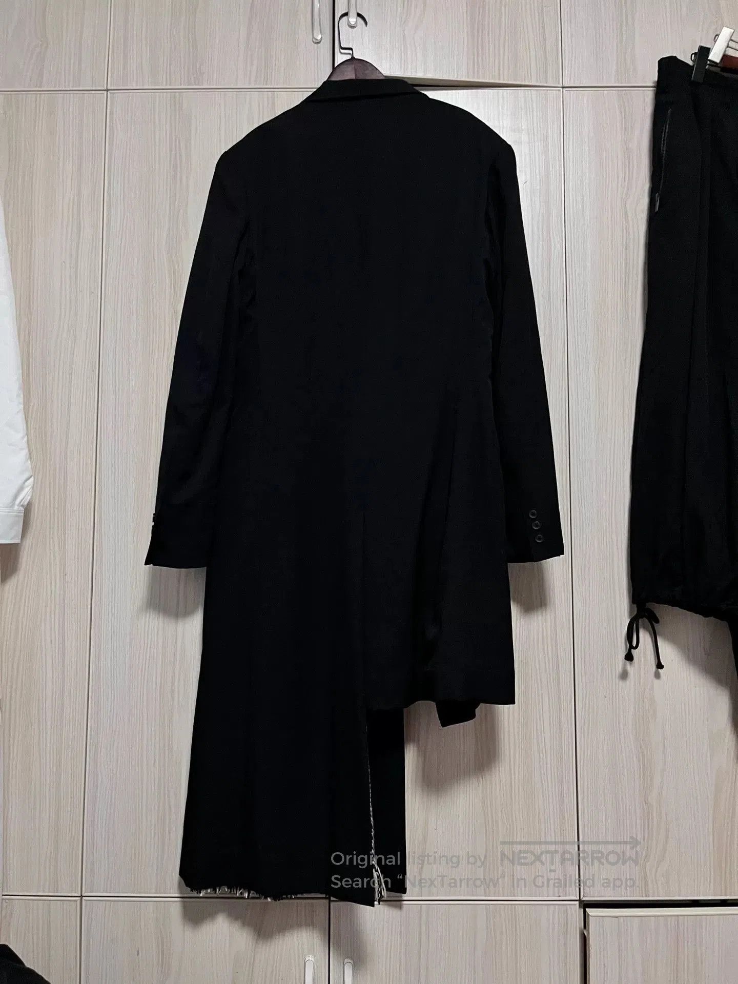 Yohji Yamamoto Yohji Yamamoto Double-Breasted Coat. Size XL / US 12-14 / IT 48-50 - 4 Thumbnail