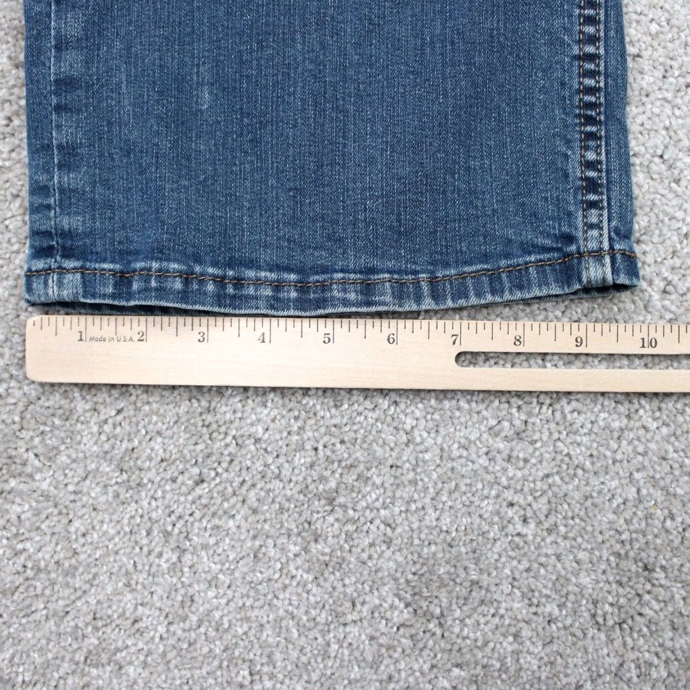 Levi's Levi's 559 Jeans Mens 44x30 Blue Relaxed Straight Leg 5-Pocket Denim 100% Cotton Size US 44 / EU 60 - 4 Thumbnail