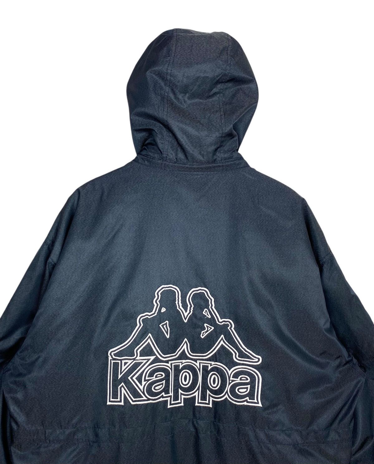 Kappa Rare‼️ Vtg Kappa Sherpa Lined Parka Sports Embroidery Logo Size US L / EU 52-54 / 3 - 6 Thumbnail