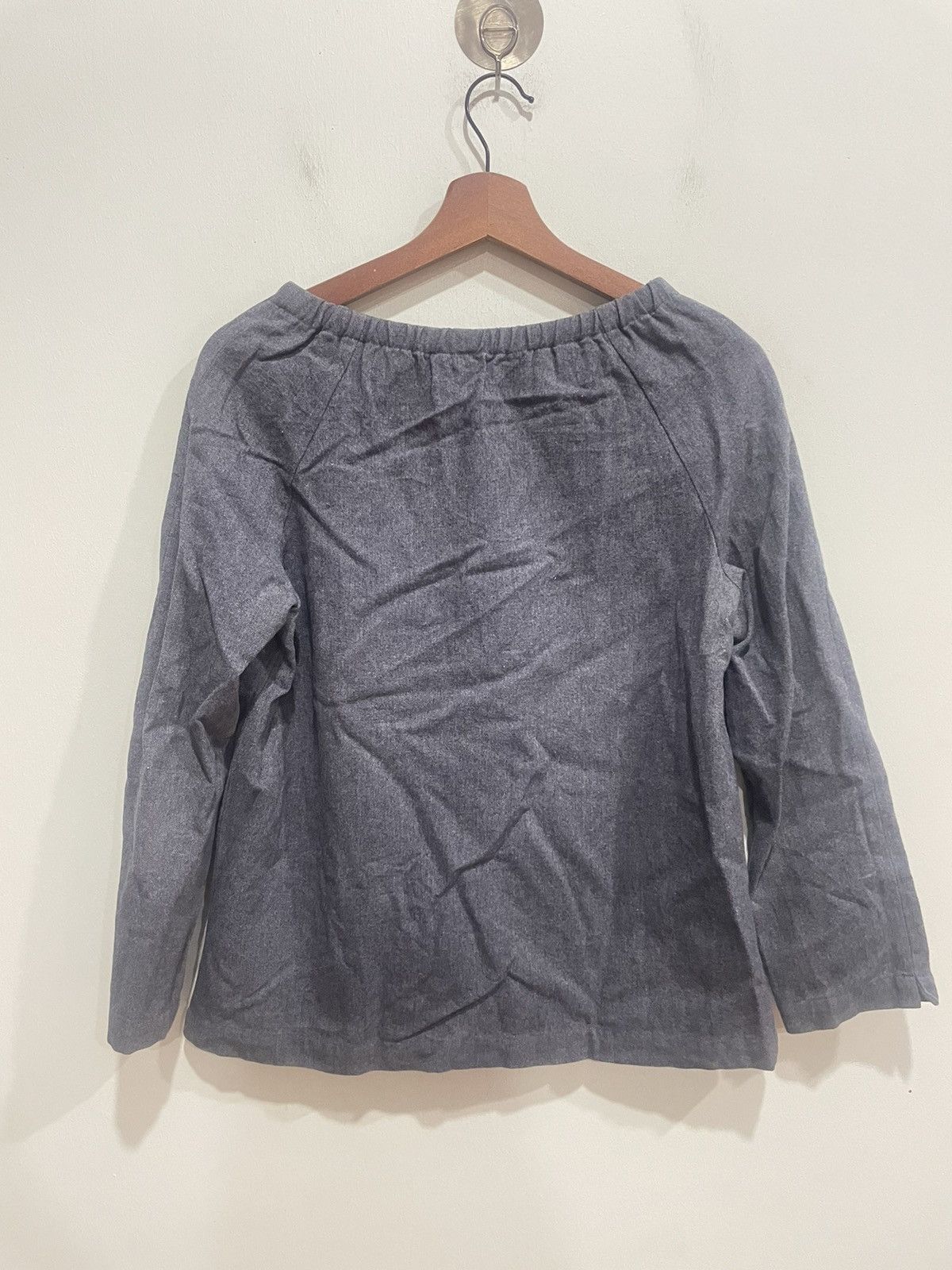 A.P.C. × Japanese Brand × Vintage A.P.C Boat Neck Blouse Size S / US 4 / IT 40 - 2 Thumbnail