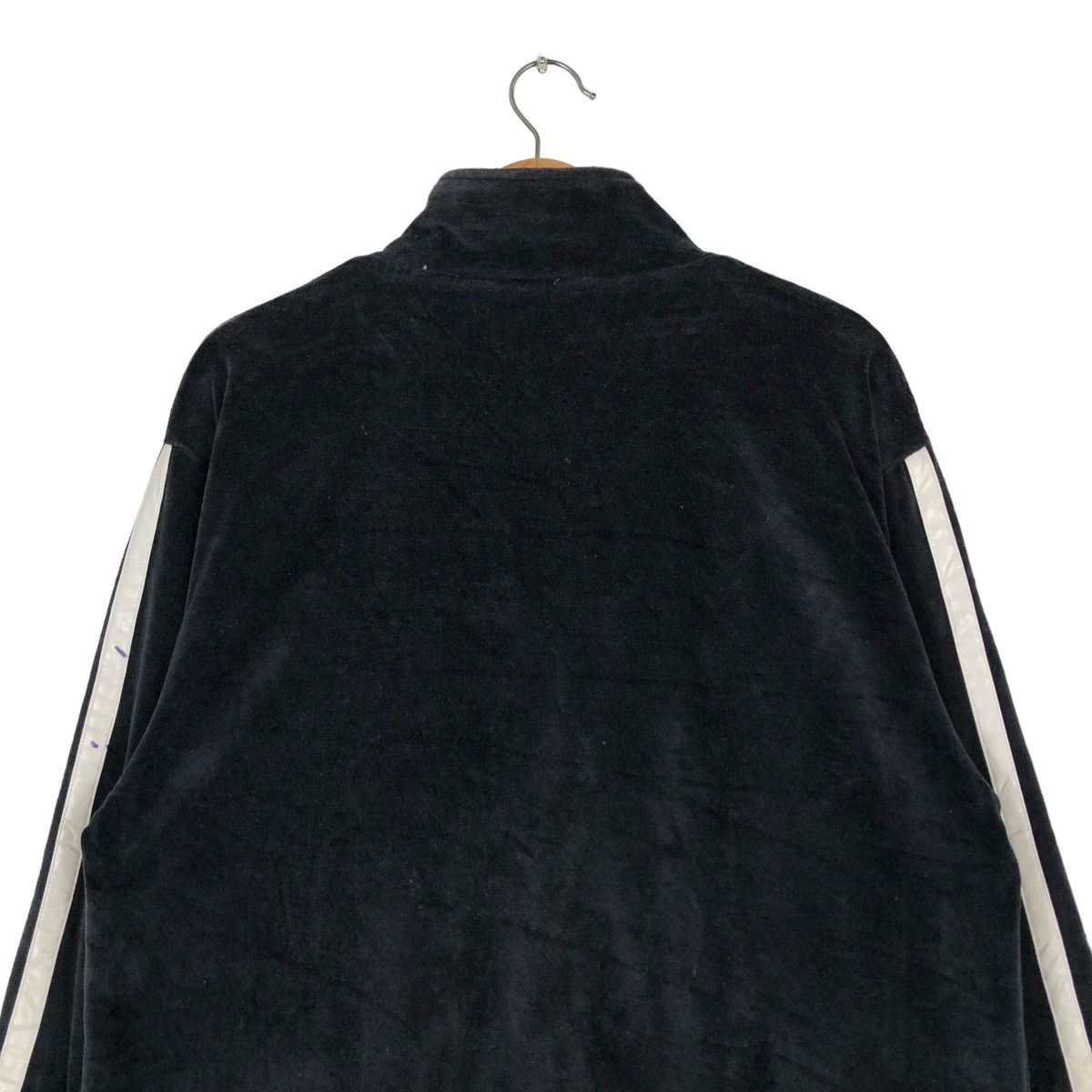 Japanese Brand × Vintage 📌VINTAGE VELVET BIKER JACKET RUFTWO JAPAN PUNK BIG LOGO Size US L / EU 52-54 / 3 - 8 Thumbnail
