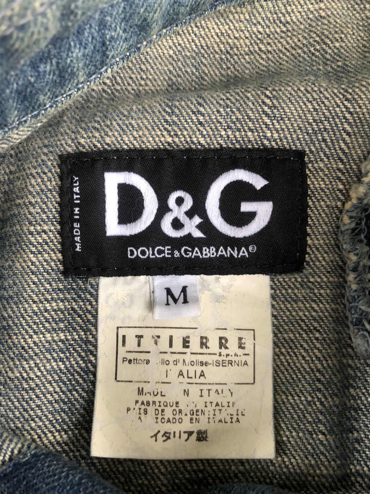 Dolce & Gabbana Dolce & Gabbana Boro Patchwork Distressed Denim Size US M / EU 48-50 / 2 - 19 Thumbnail