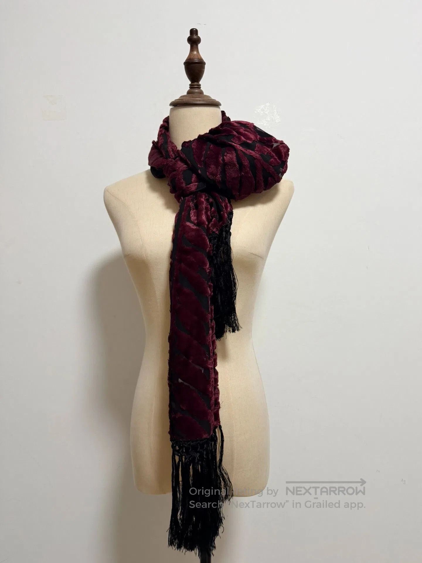 Yohji Yamamoto Yohji Yamamoto Noir Scarf. Size ONE SIZE - 2 Thumbnail