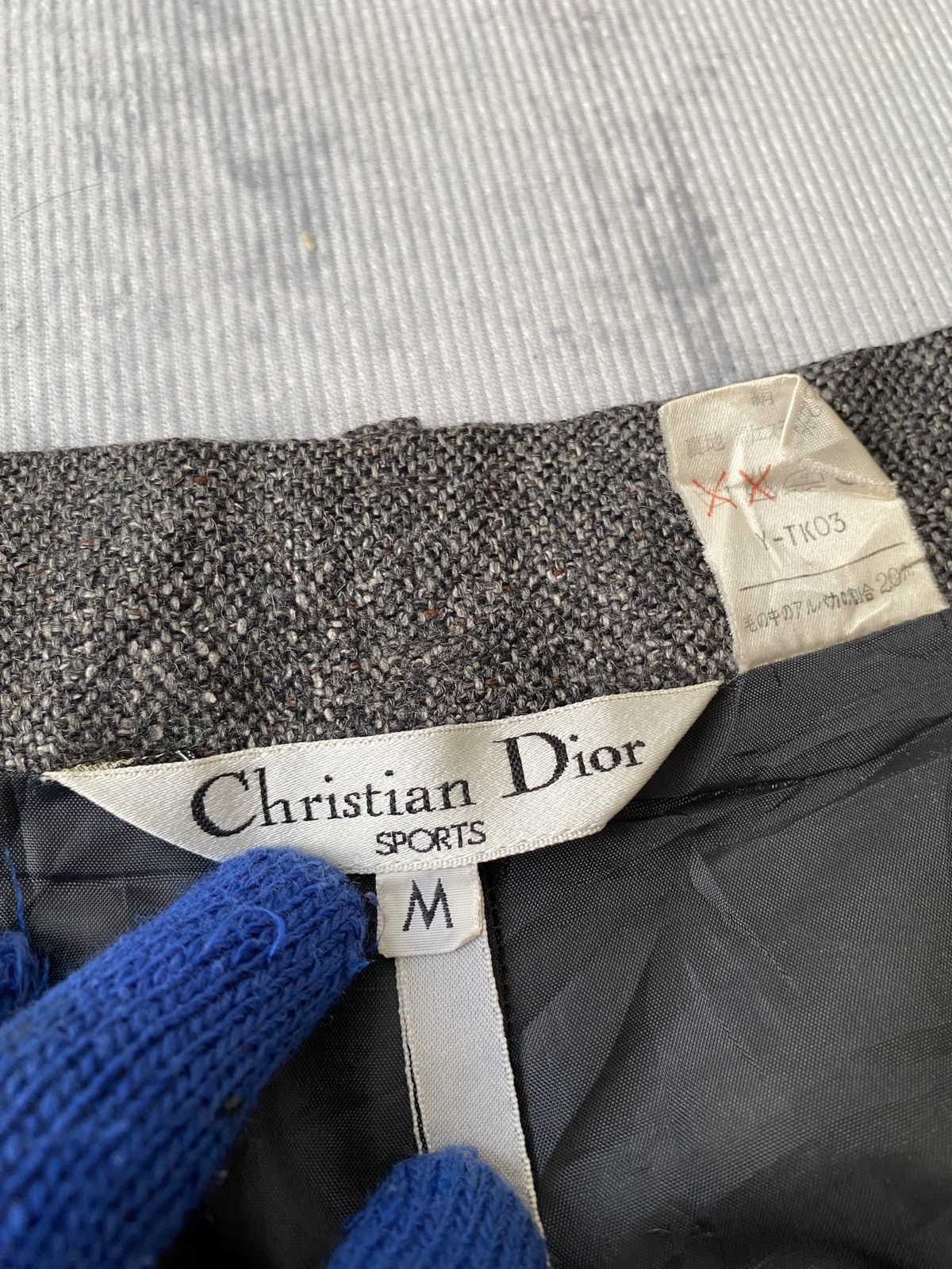 Christian Dior Monsieur Vintage Christian Dior Sports Wool Trouser Pant Size 25" / US 0 / IT 36 - 10 Thumbnail