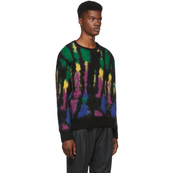 Dsquared2 DSQUARED2 SKI Tie-Dye Mohair Sweater Size US L / EU 52-54 / 3 - 4 Thumbnail