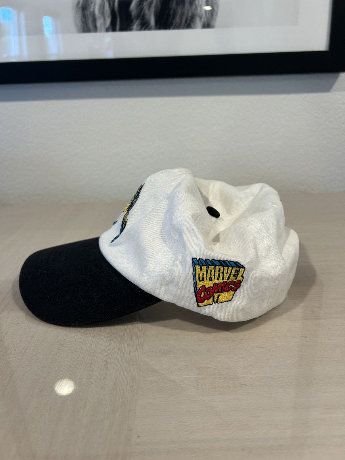 Huf Huf White and blue Wolverine snapback hat #Wolverine Size ONE SIZE - 2 Thumbnail