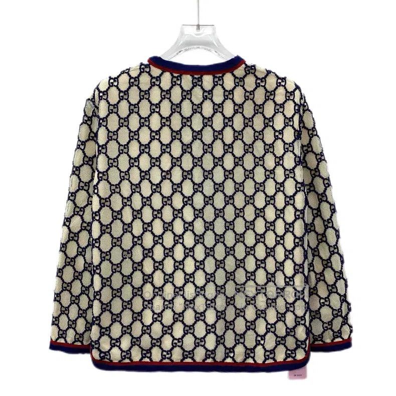 Gucci Gucci Colour block logo jacquard full-print cotton single- Size M / US 6-8 / IT 42-44 - 2 Thumbnail