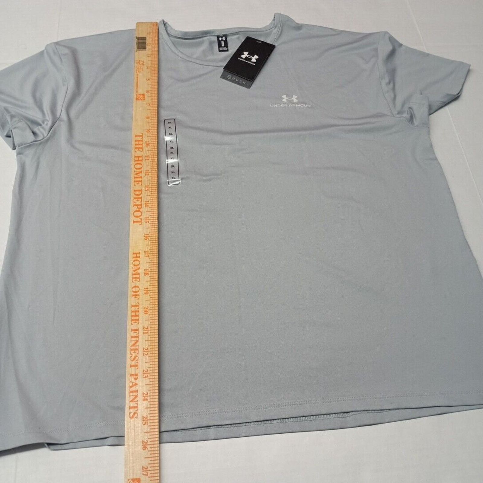 Under Armour Under Armour RUSH Energy T-shirt Women's XL XLarge Gray Size XL / US 12-14 / IT 48-50 - 5 Thumbnail