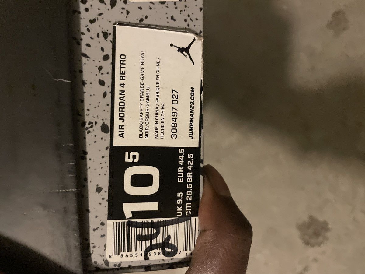 Jordan Brand Jordan 4 Cavs Size US 10.5 / EU 43-44 - 6 Thumbnail