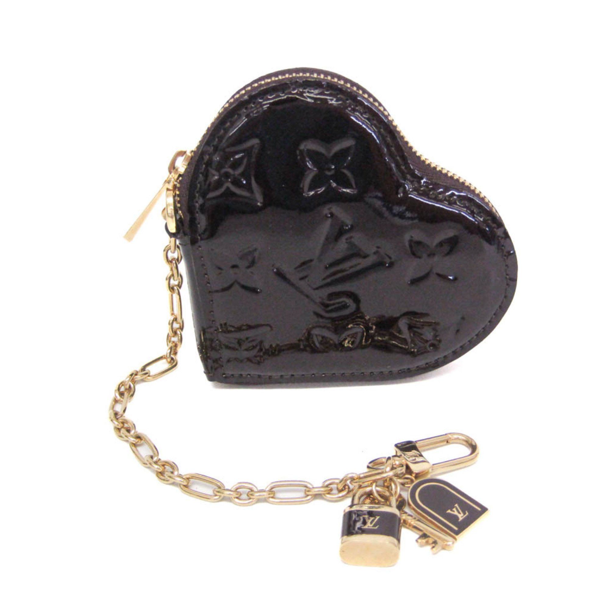 Louis Vuitton Louis Vuitton Monogram Vernis Porto Monet Cool M93561 Women's Monogram Vernis Coin Purse/coin Case Amarante Size ONE SIZE - 1 Thumbnail
