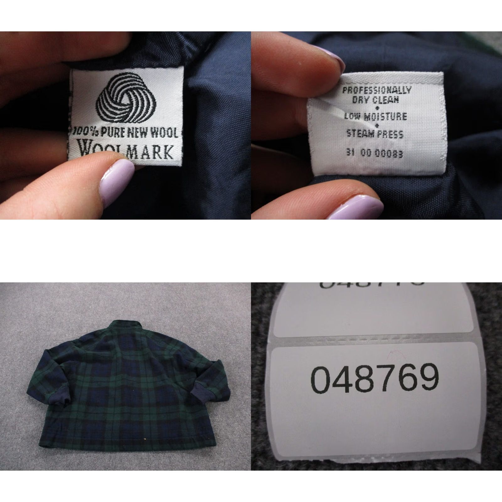 Pendleton Pendleton Jacket Men XL Wool Blackwatch Plaid USA Made Wool Lining Pockets Full Zip Vintage–Outdoor Windbreaker Mens Size US XL / EU 56 / 4 - 8 Thumbnail