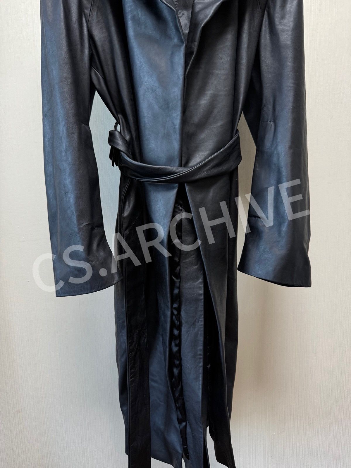 Rick Owens Rick owens24SS LIDO Leather Coat Size US L / EU 52-54 / 3 - 3 Thumbnail