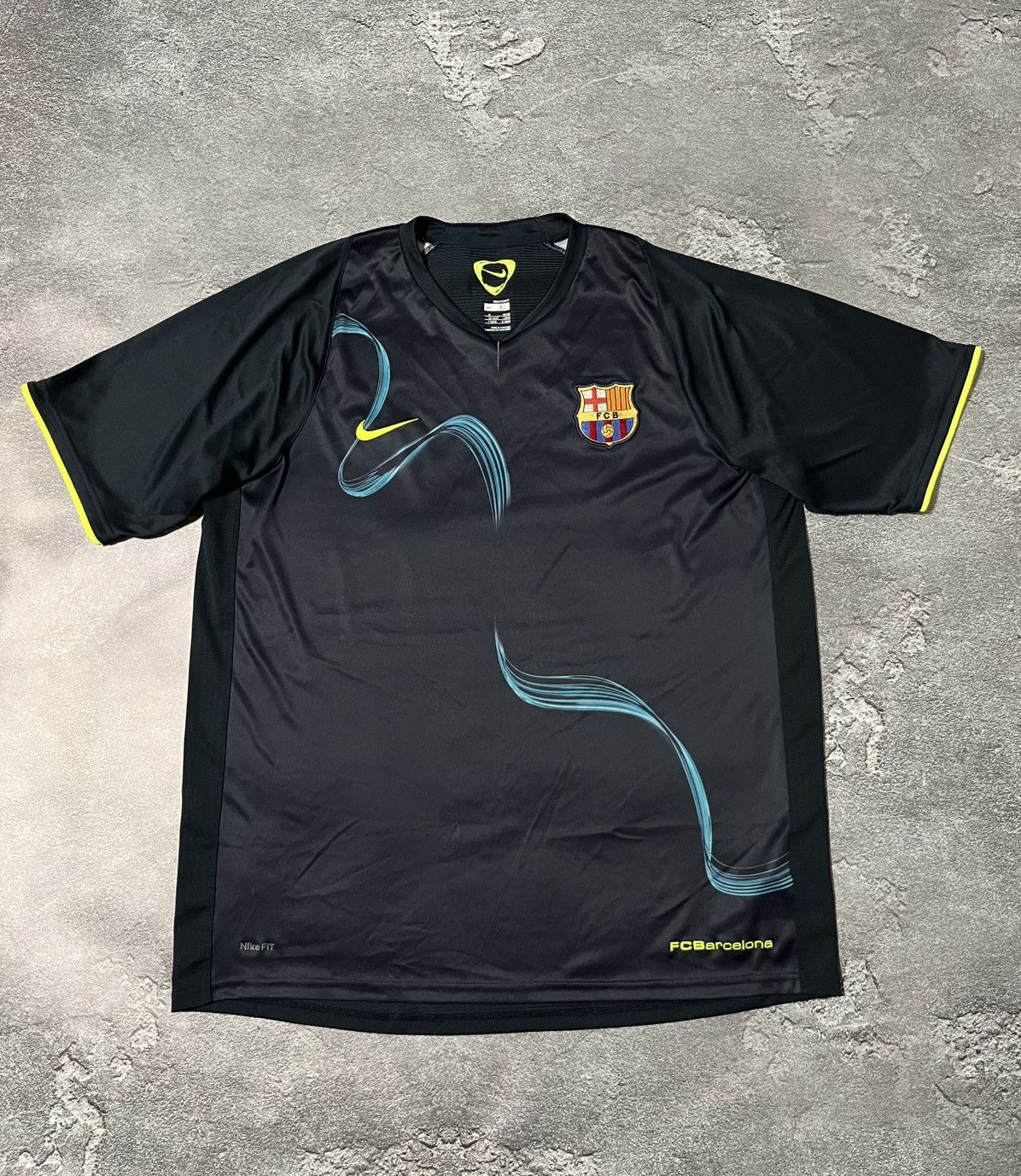 Vintage Nike Fc Barcelona 2008-2009 Soccer Jersey Shirt