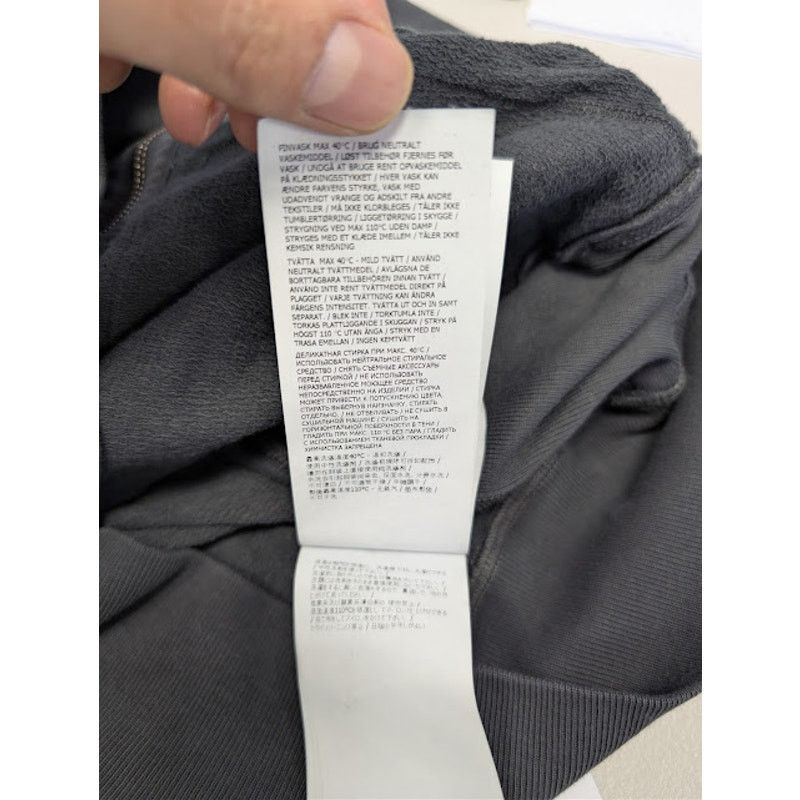 Stone Island o1rshd1 Malfile Cotton Fleece Zip Up Hoodie in Dark Grey Size US S / EU 44-46 / 1 - 19 Thumbnail