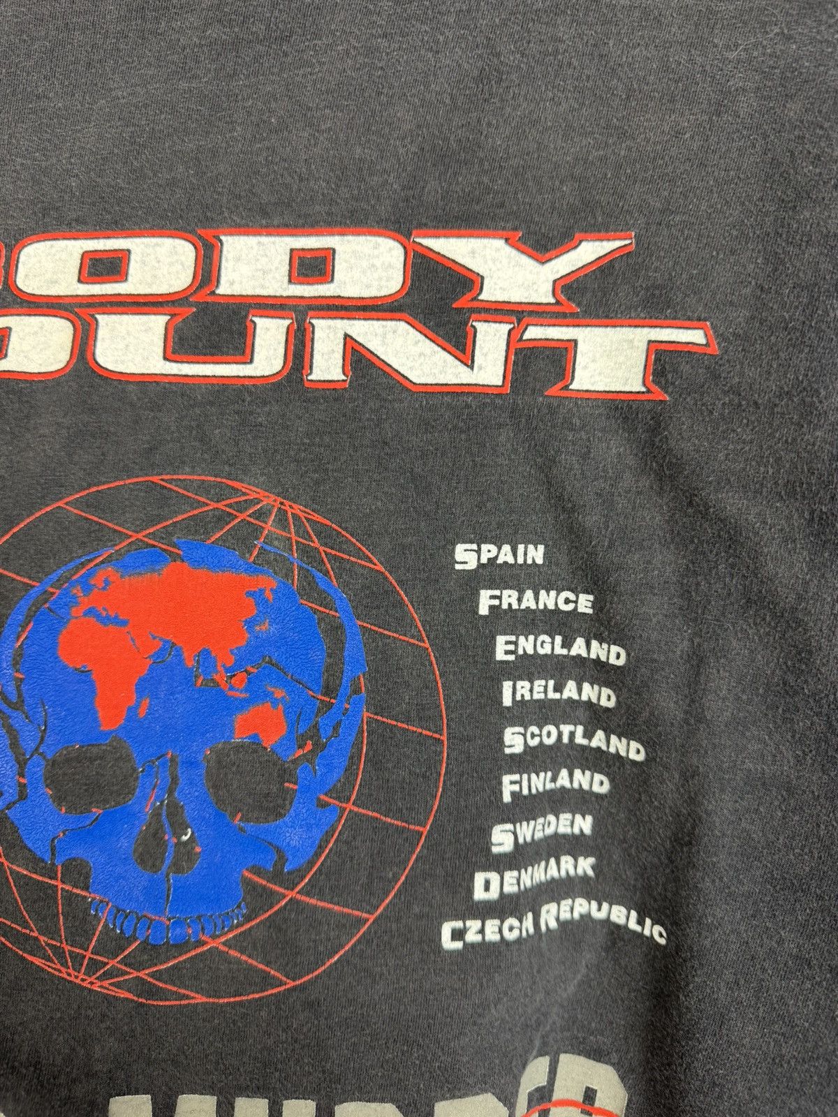 Band Tees Vntg Body Count Born Dead Tour 1993 1994 Longsleeve T-Shirt Size US XL / EU 56 / 4 - 19 Thumbnail
