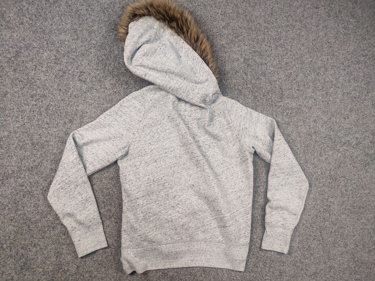 Abercrombie & Fitch Vintage Abercrombie Zip Fur Hoodie Y2K if six was nine LGB Size US L / EU 52-54 / 3 - 9 Thumbnail