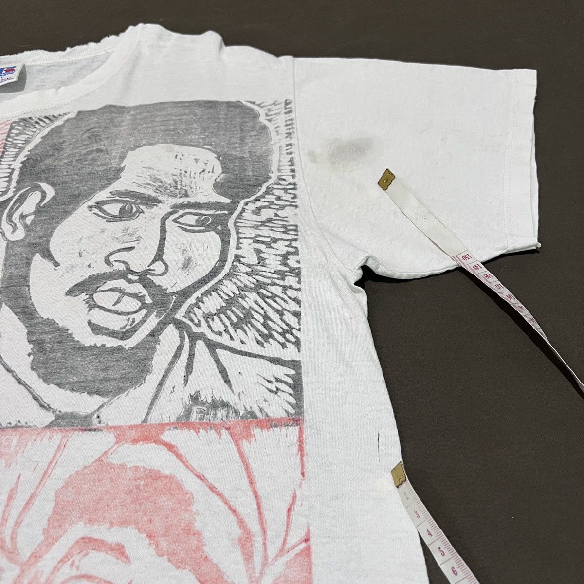 Rap Tees × Vintage Vintage 90s Steve Biko Black History Art Tee Faded activist Size US L / EU 52-54 / 3 - 9 Thumbnail