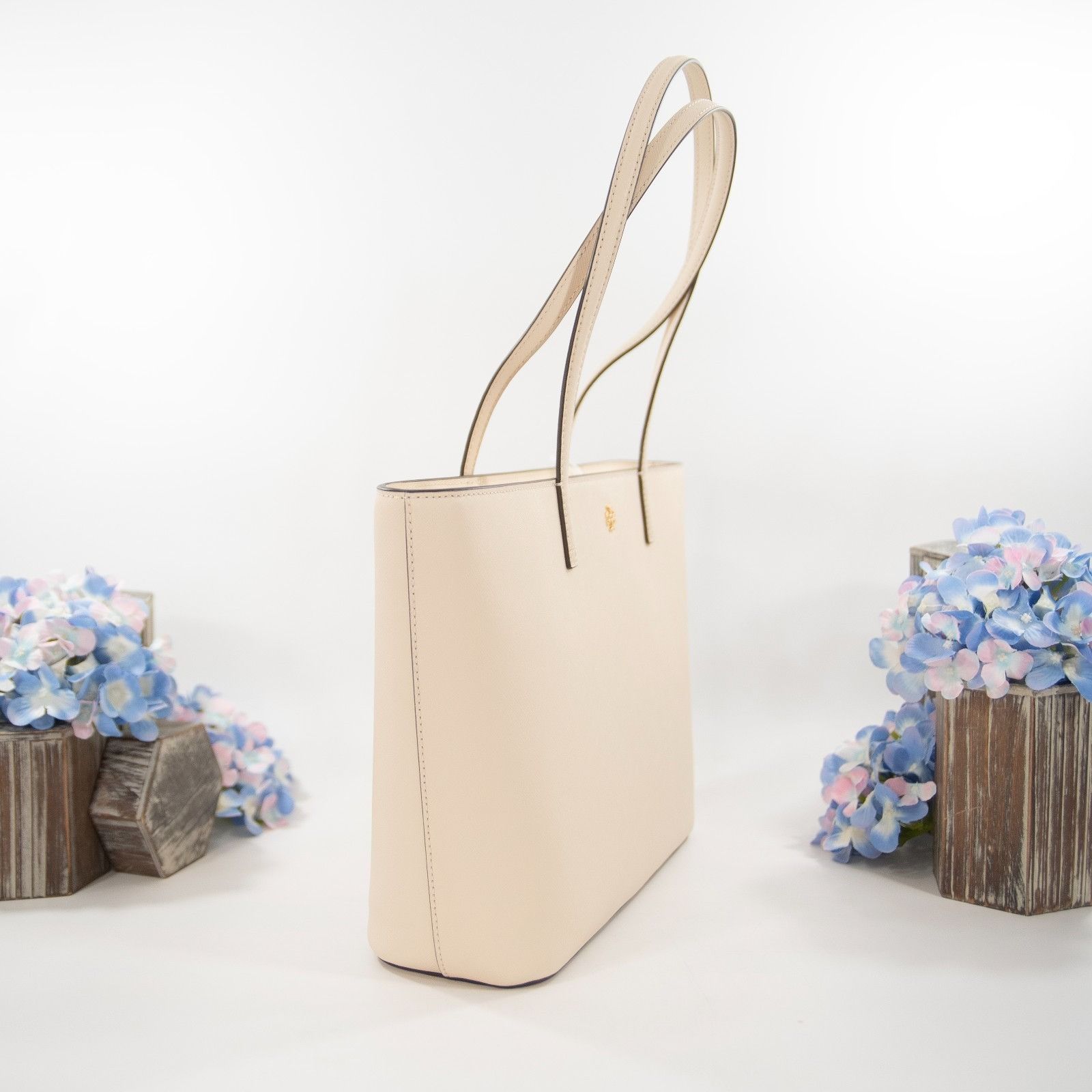 Tory Burch Tory Burch Robinson Brie Saffiano Leather Small Tote Bag NWT Size ONE SIZE - 3 Thumbnail
