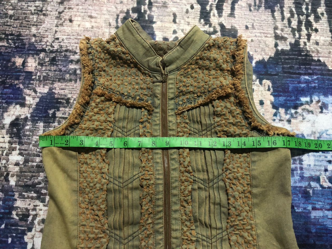 If Six Was Nine Rare Conrad Soft Denim Sleeveless Seditioneris Styles Size S / US 4 / IT 40 - 15 Thumbnail