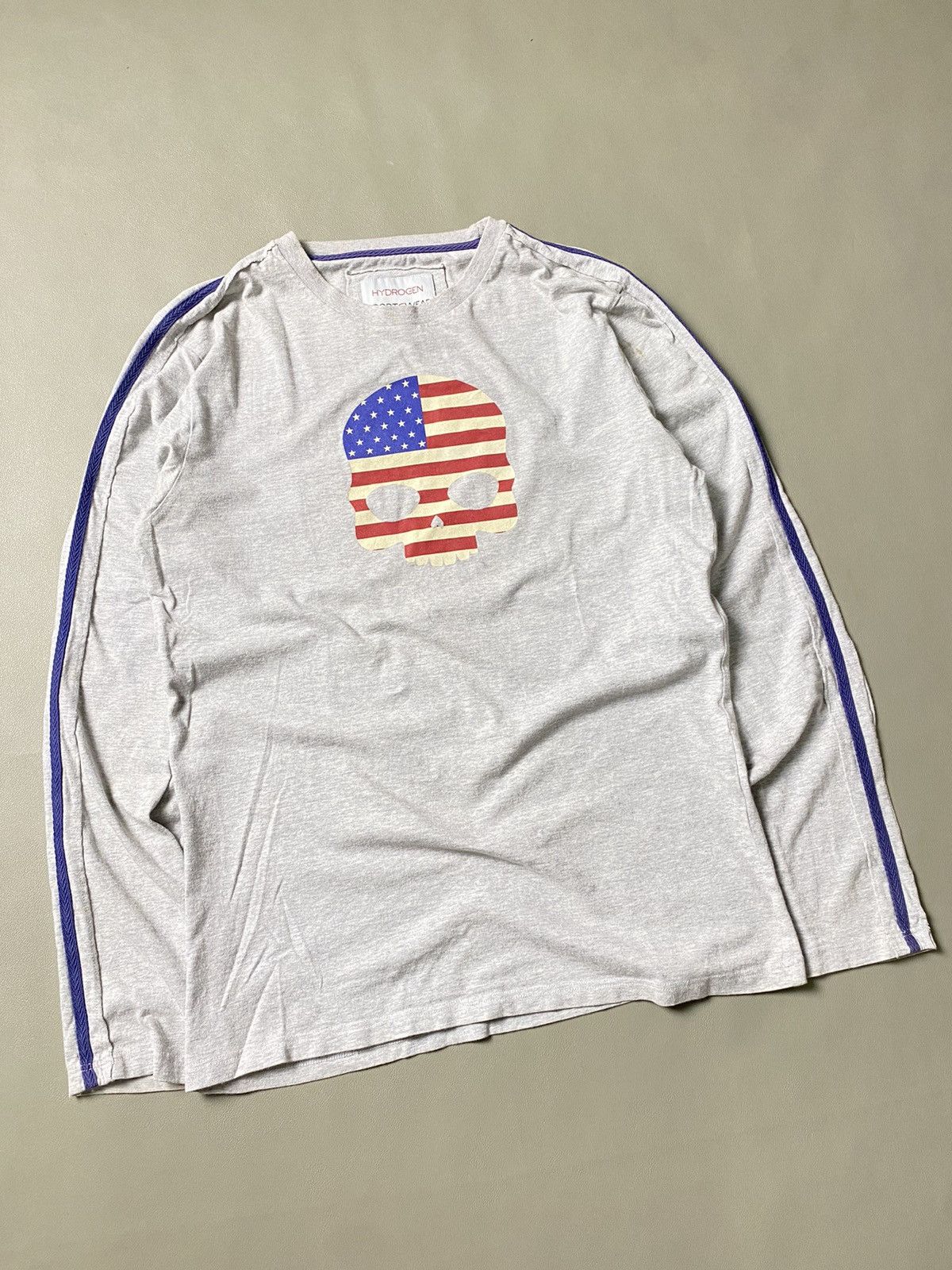 Beauty Beast × If Six Was Nine × Japanese Brand Y2K Hydrogen American Skull Longsleeve Size US L / EU 52-54 / 3 - 2 Thumbnail