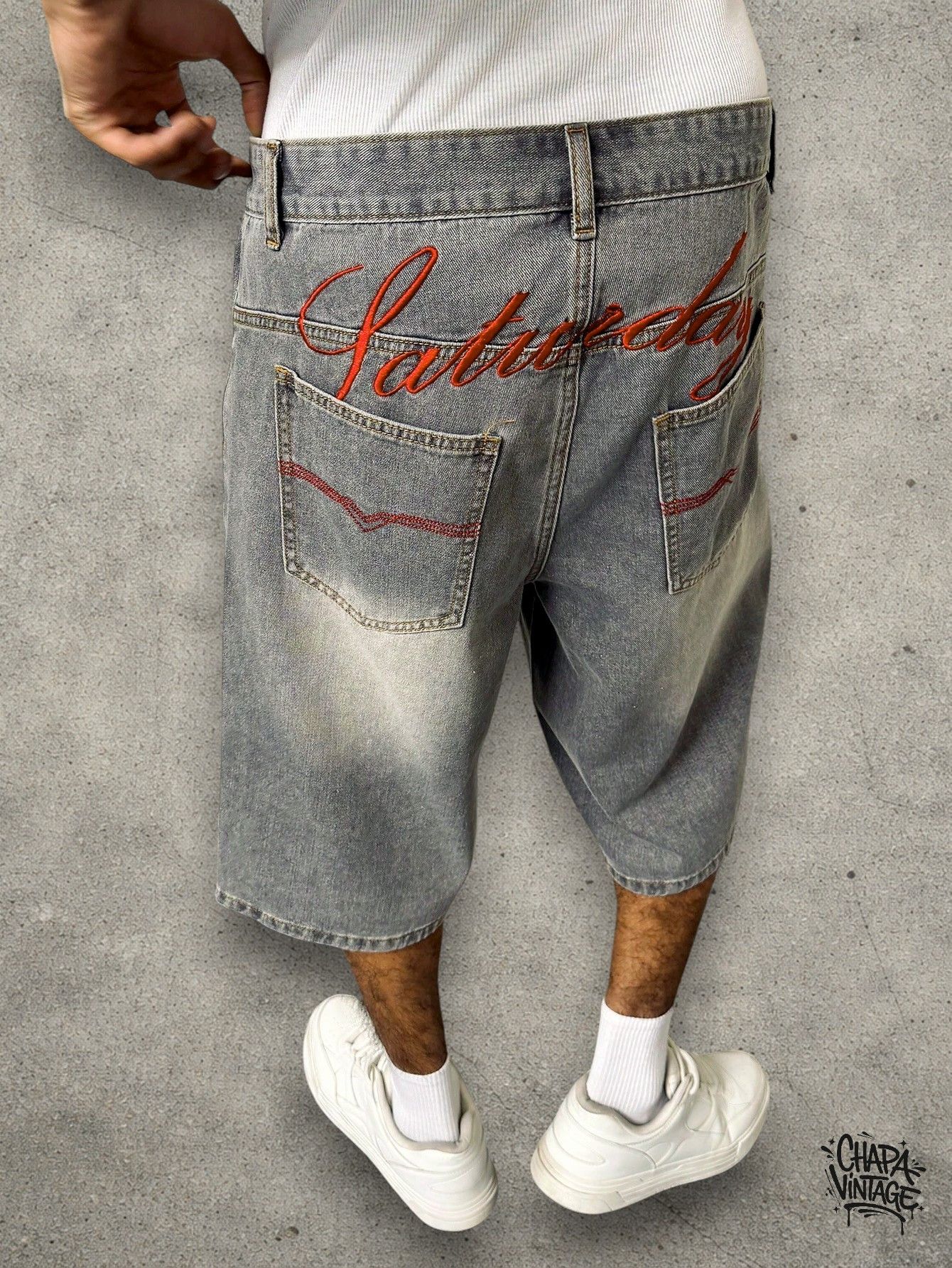 Vintage Straight Leg shorts Size US 32 / EU 48 - 3 Thumbnail