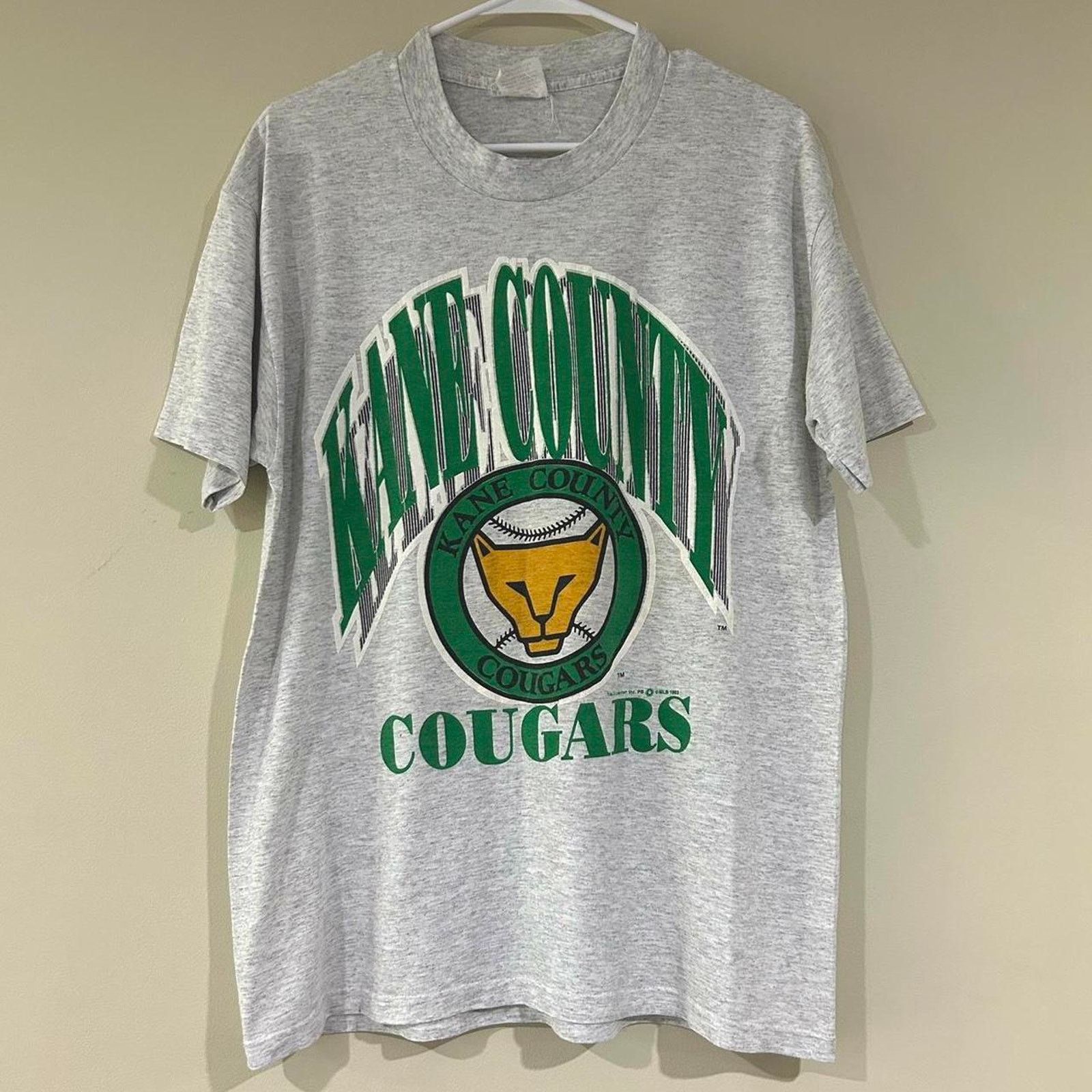 Other Vintage 1993 Kane County Cougars Baseball Shirt Size US L / EU 52-54 / 3 - 1 Thumbnail