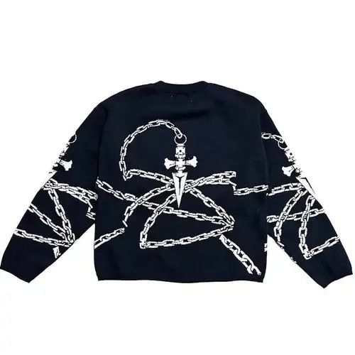 Japanese Brand Women's pullover cotton warm knit Size ONE SIZE - 6 Thumbnail