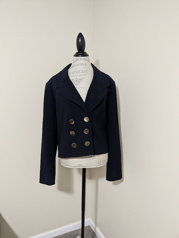 Other A New Day women's double breasted navy blue blazer Size XXL / US 16-18 / IT 52-54 - 1 Thumbnail