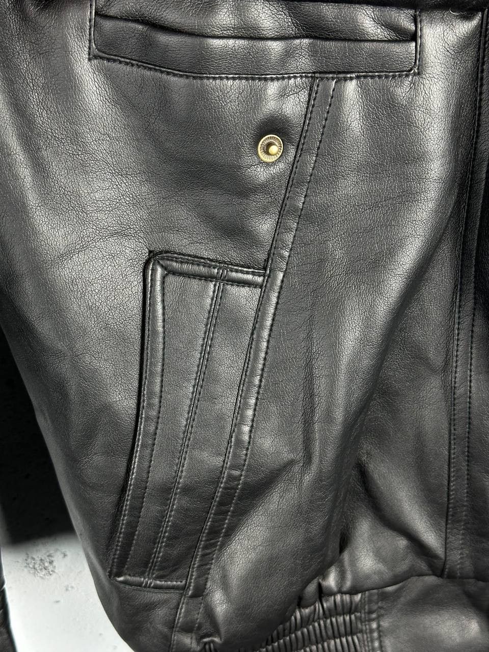 Vintage Vintage Trucker 90s Avantgarde Jacket Eco leather Size US M / EU 48-50 / 2 - 9 Thumbnail