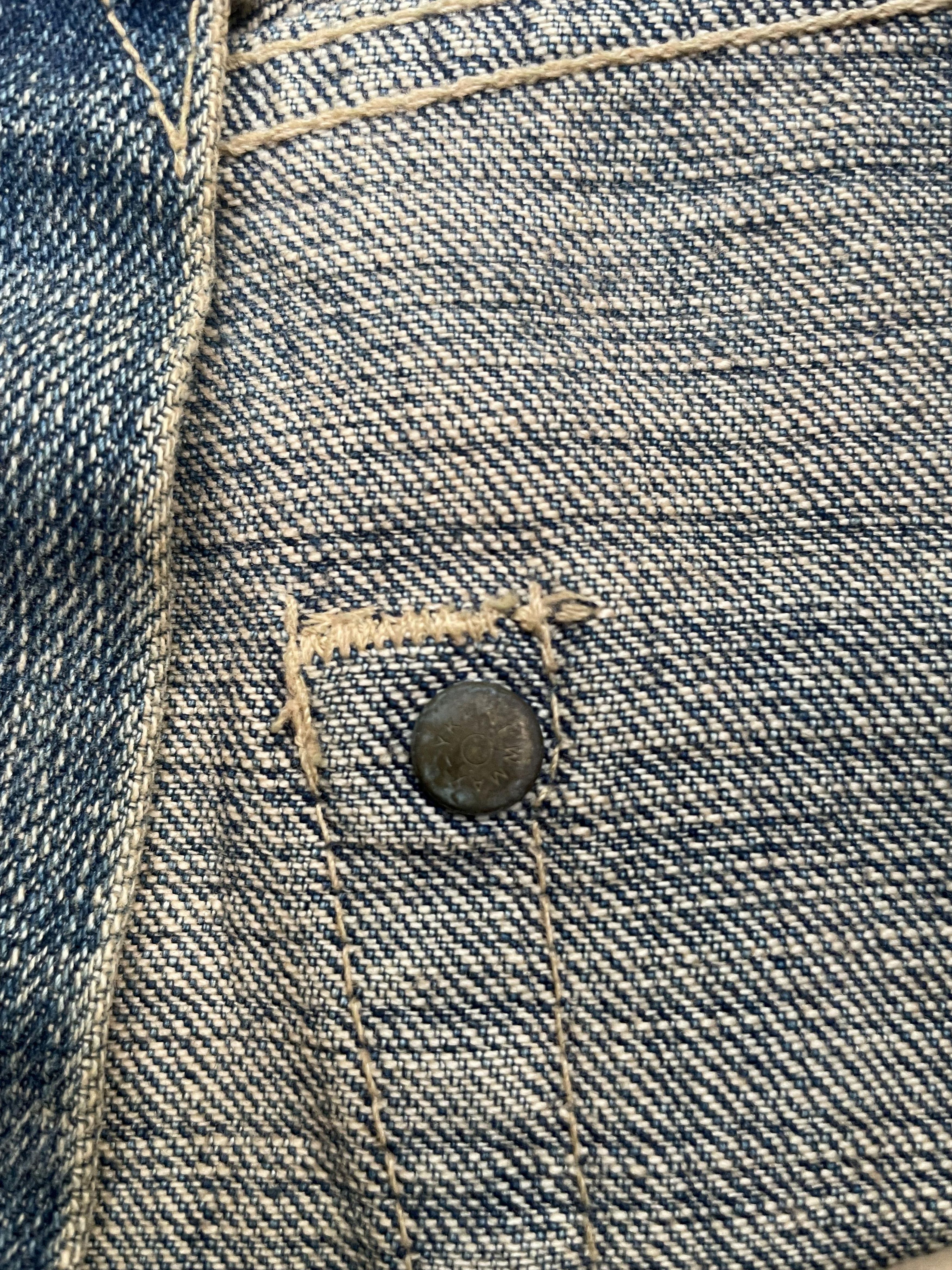Japanese Brand Vintage Houston Denim Size US 32 / EU 48 - 13 Thumbnail