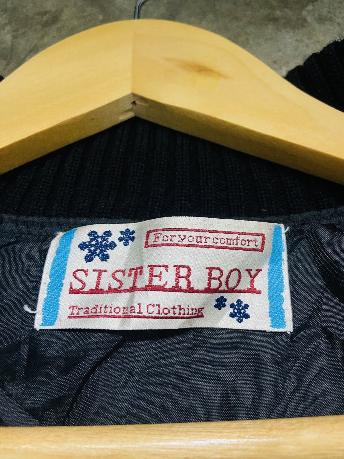 Japanese Brand Vintage Sister Boy (Uncle Bob) Wool Leather Varsity Jacket Size US XL / EU 56 / 4 - 12 Thumbnail