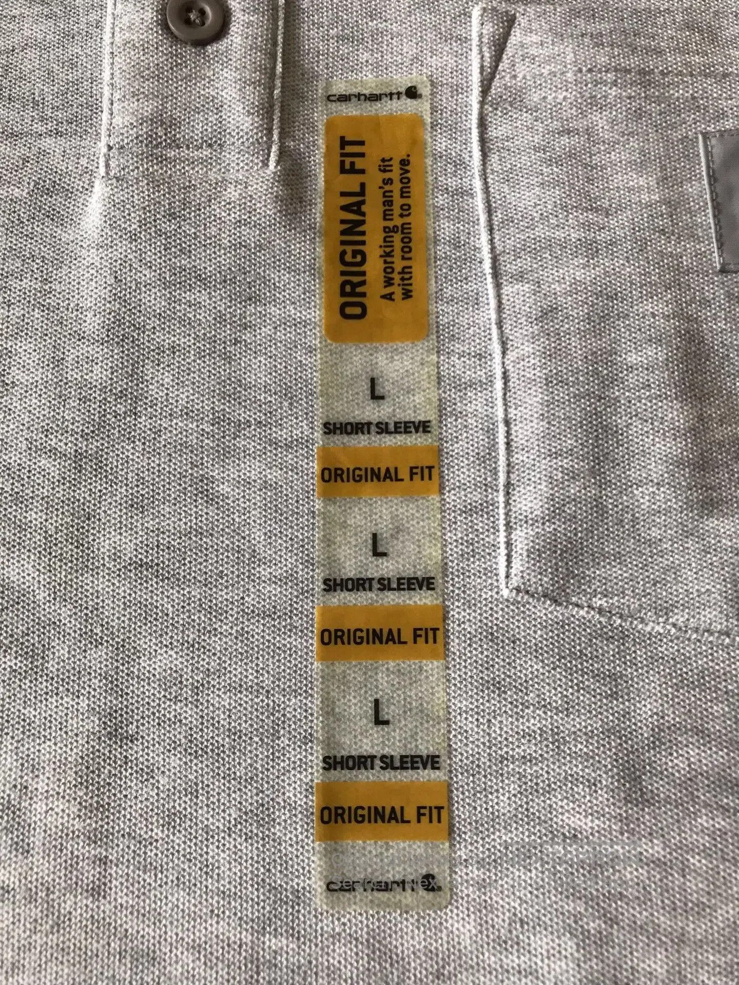 Carhartt Carhartt K570 Short Sleeve Polo Shirt. Size US L / EU 52-54 / 3 - 5 Thumbnail