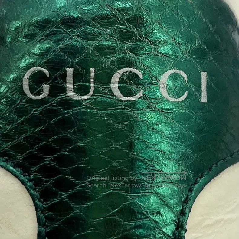 Gucci Gucci White striped bee embroidery lacing casual flat boar Size US 5.5 / IT 35.5 - 8 Thumbnail