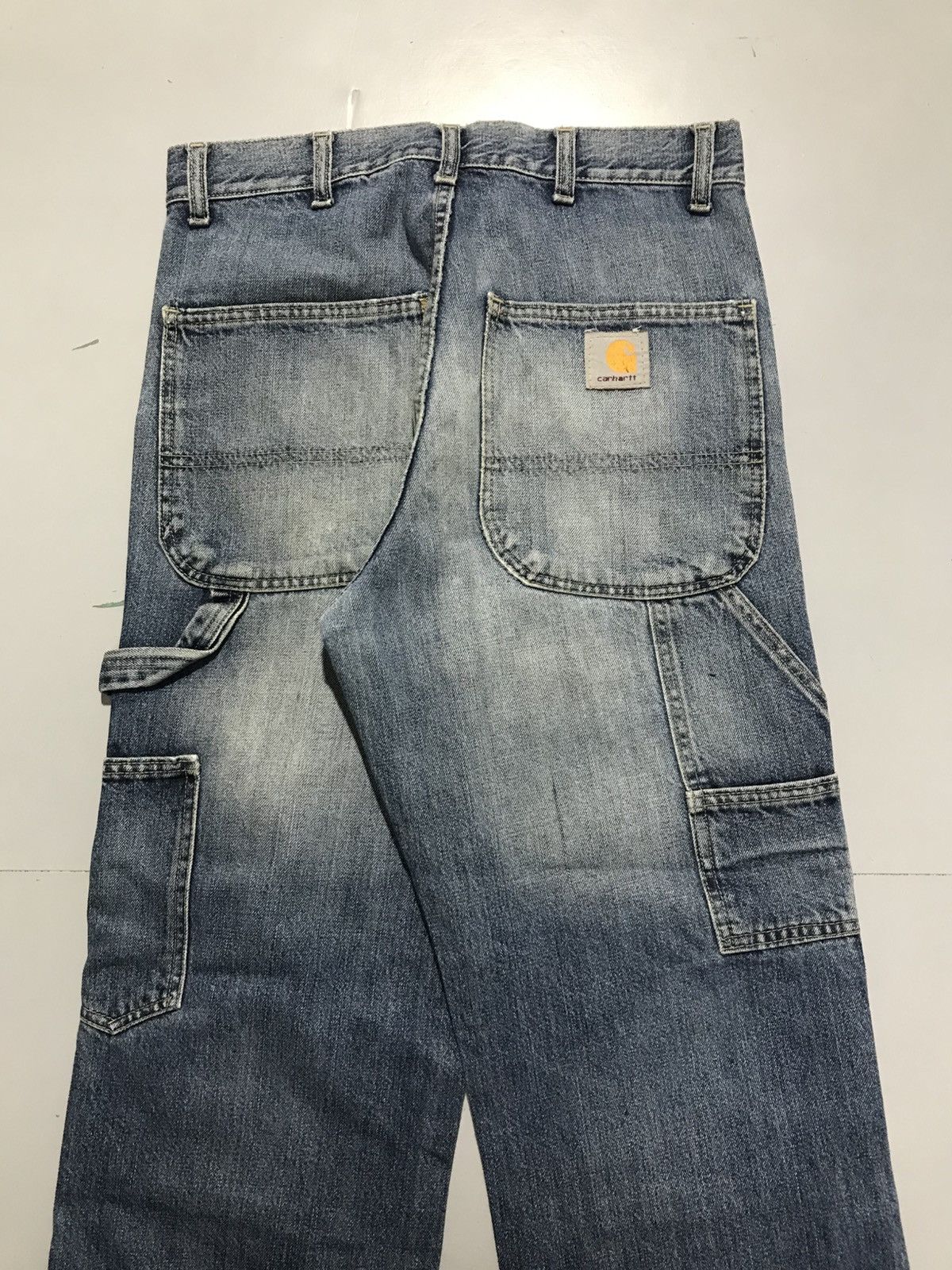 Carhartt Vintage carhartt repaired double knee workwear Size US 30 / EU 46 - 9 Thumbnail