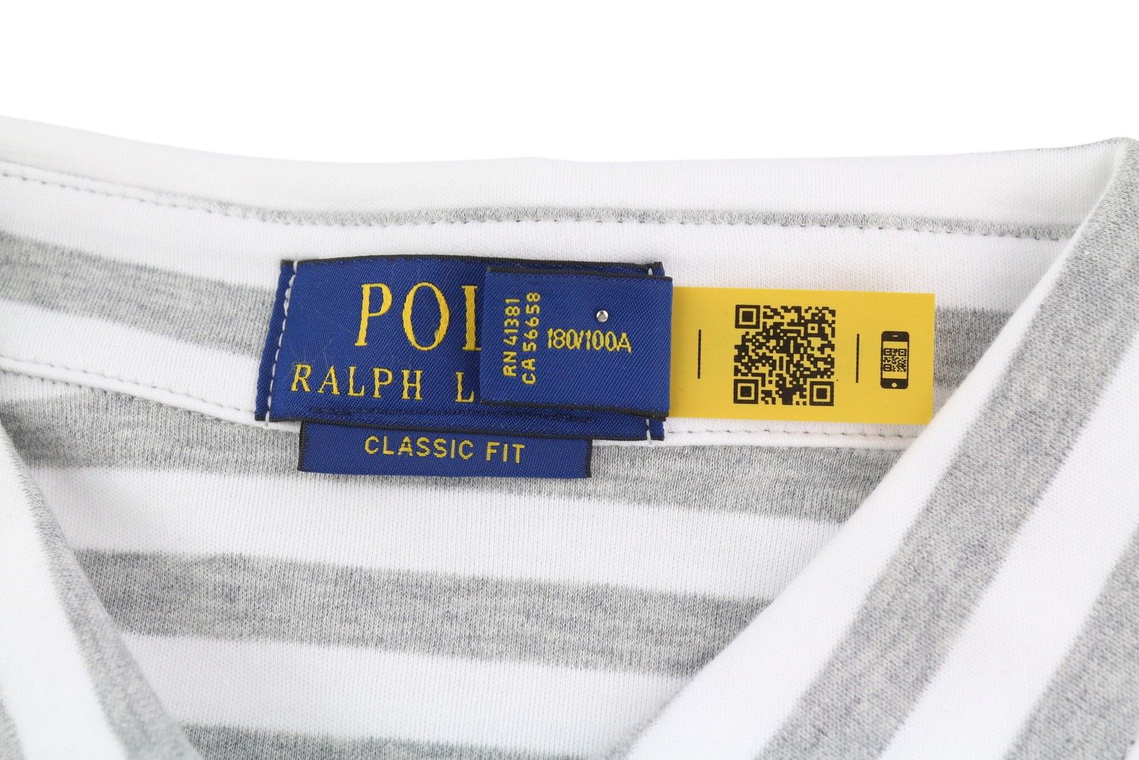 Polo Ralph Lauren CLASSIC FIT L Short Sleeve Polo Neck Striped Logo 84549 Size US L / EU 52-54 / 3 - 6 Thumbnail