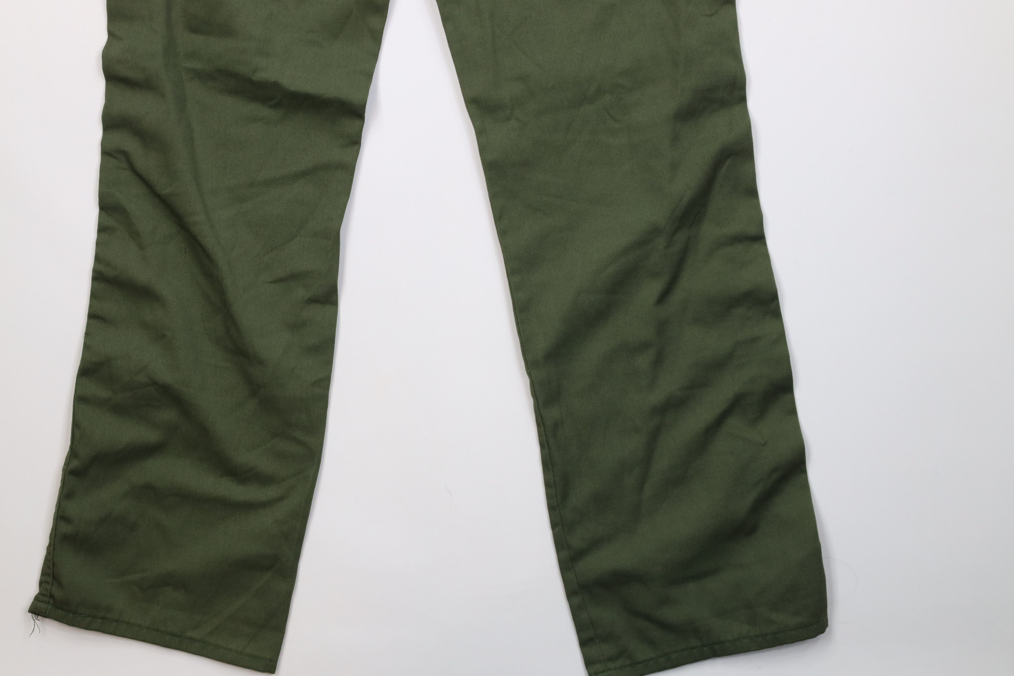 Vintage Vintage 50s Streetwear Sanforized Utility Pants Green USA Size US 28 / EU 44 - 14 Thumbnail
