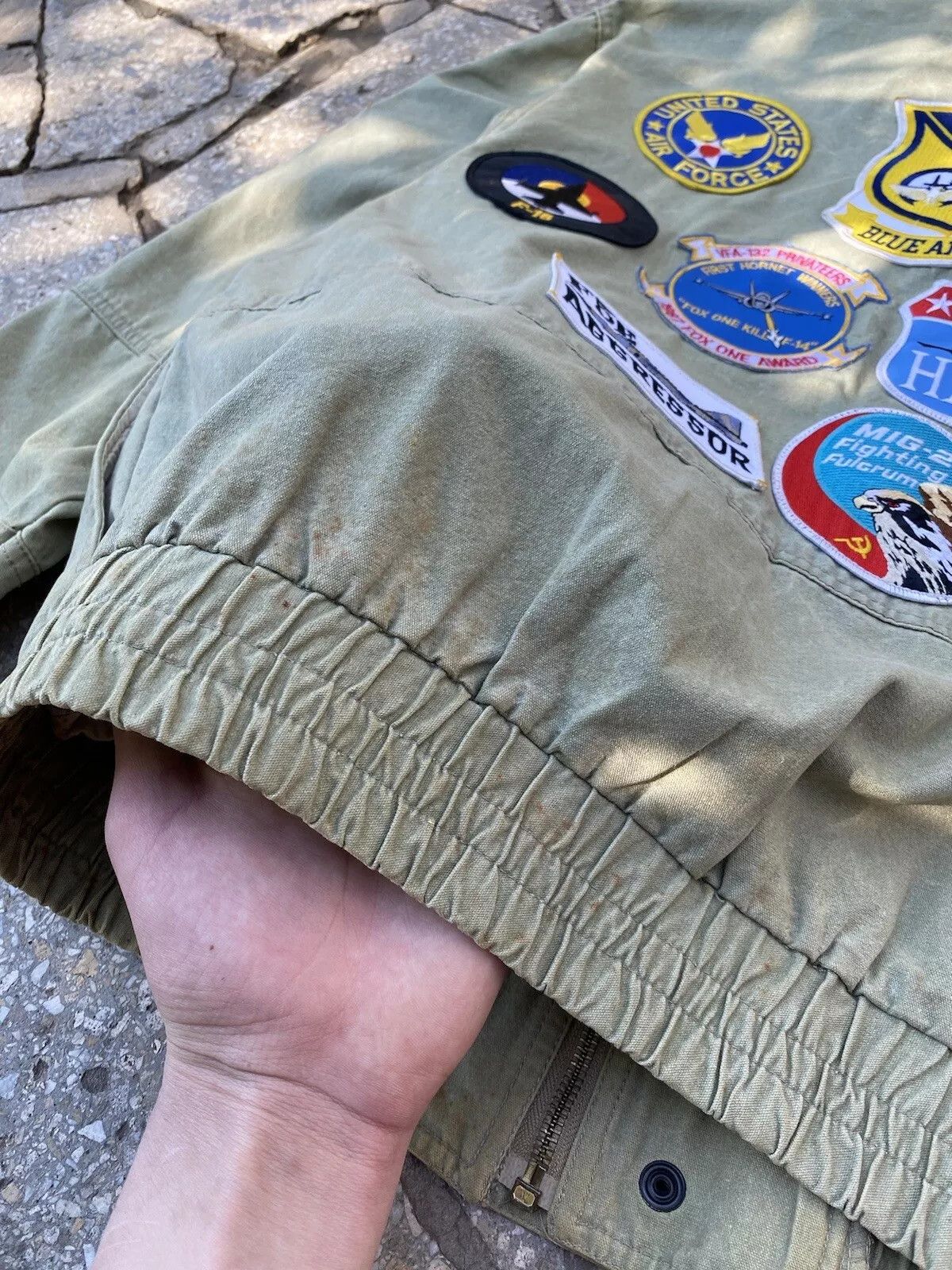 The Unbranded Brand vintage aviator jacket Japanese Style Made In Hong Kong Size US M / EU 48-50 / 2 - 8 Thumbnail