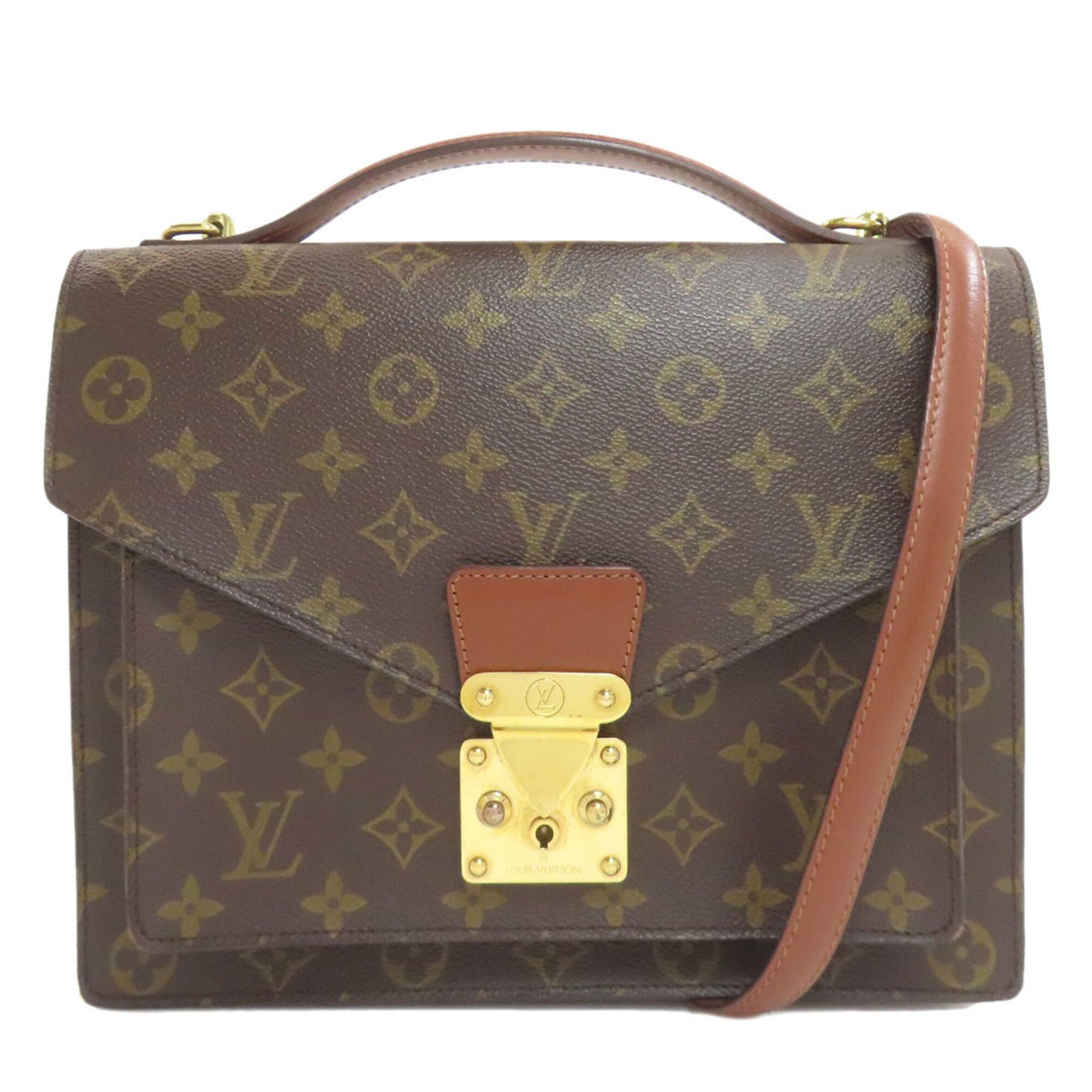 Louis Vuitton Louis Vuitton M51185 Monceau 28 Handbag, Monogram Canvas, Women's LOUIS VUITTON Size ONE SIZE - 1 Thumbnail